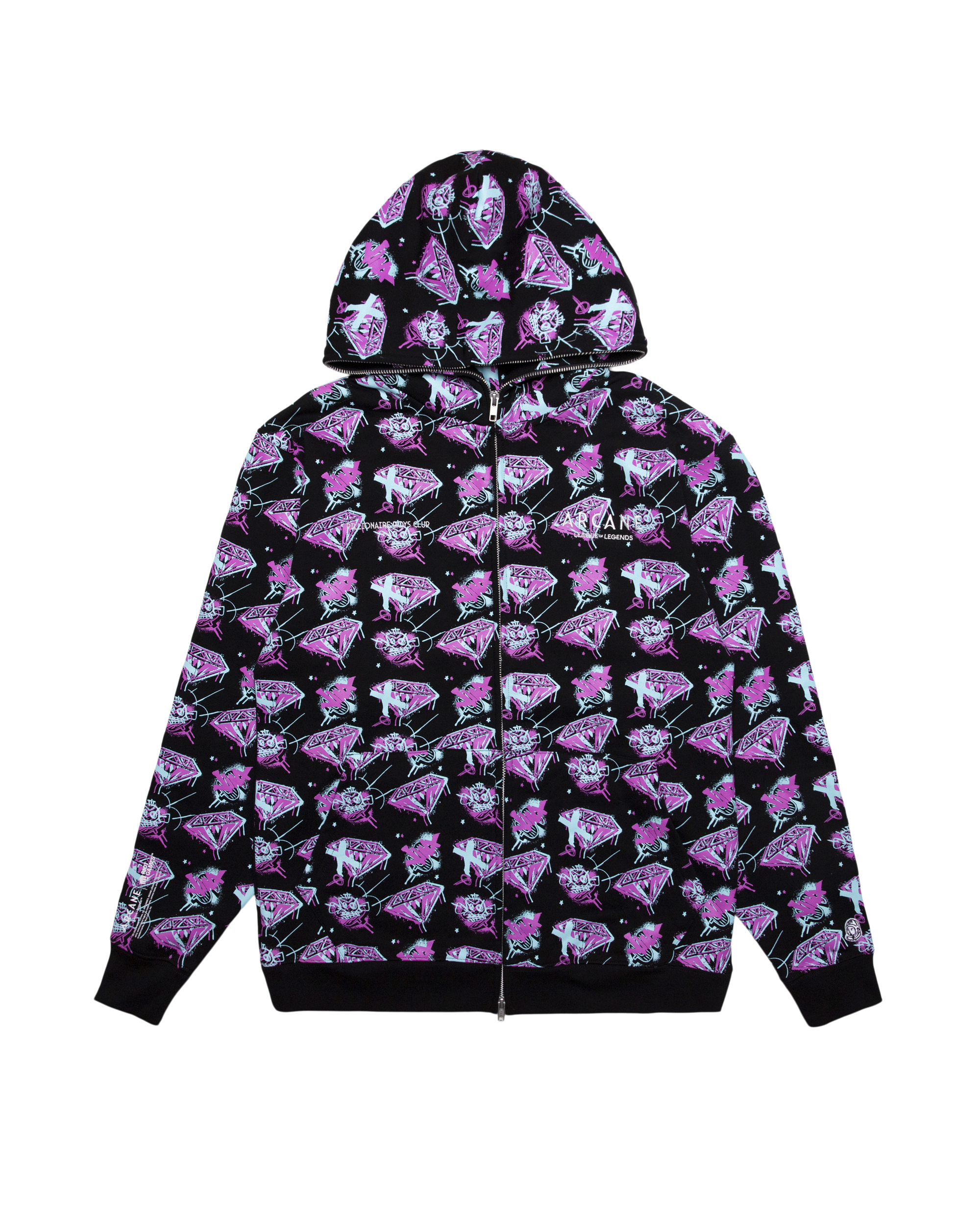 D D Jinx Full Zip Hoodie Billionaire Boys Club
