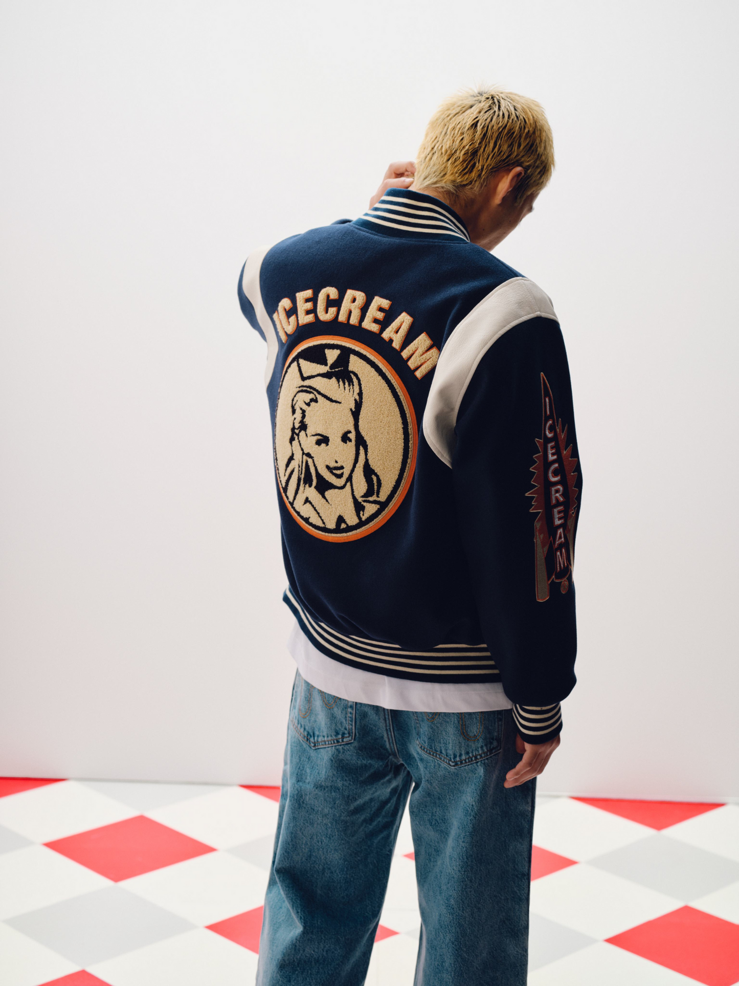 Collegiate Patch Varsity Jacket