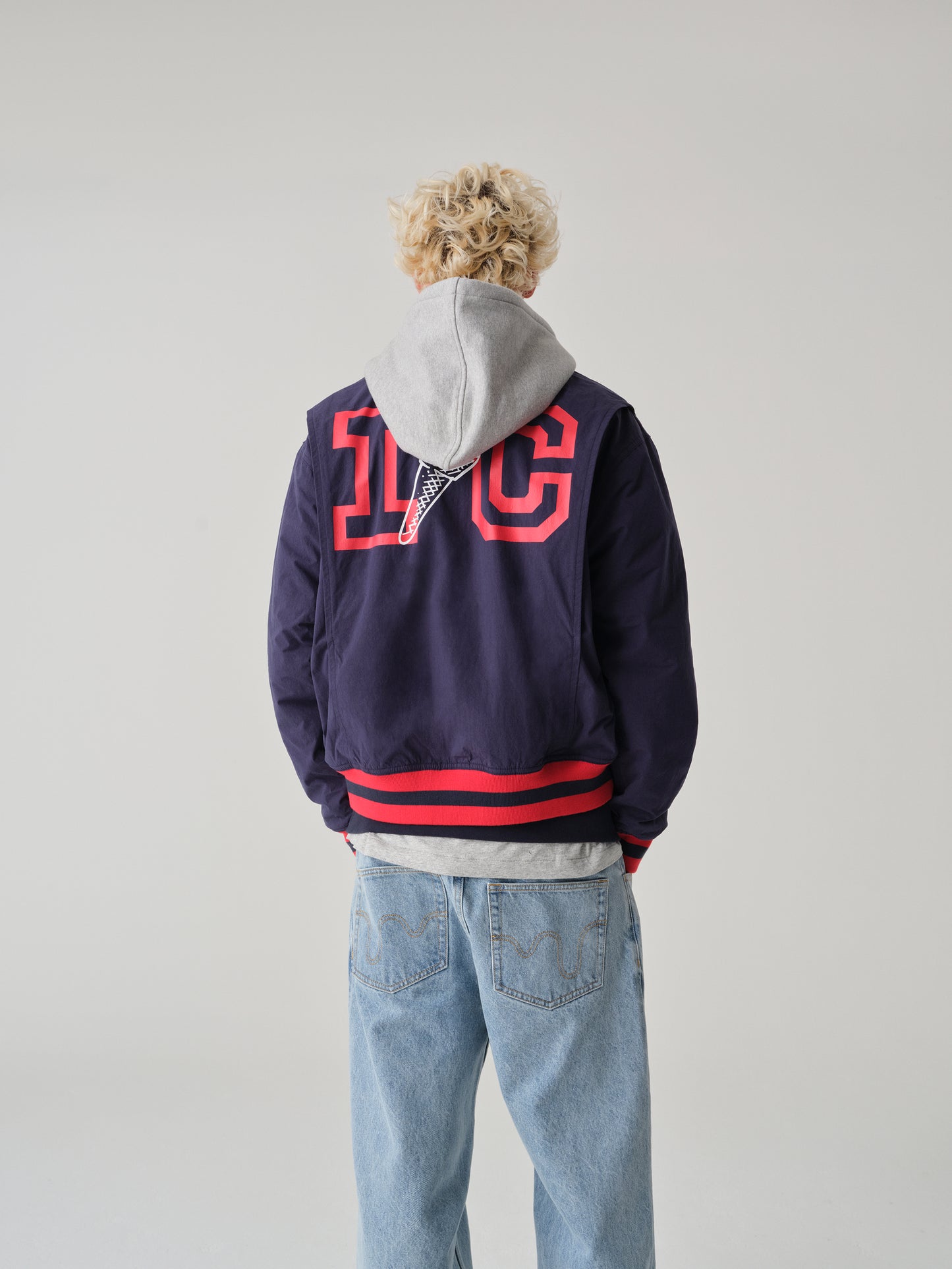 Running Dog Double Scoop Denim Pant