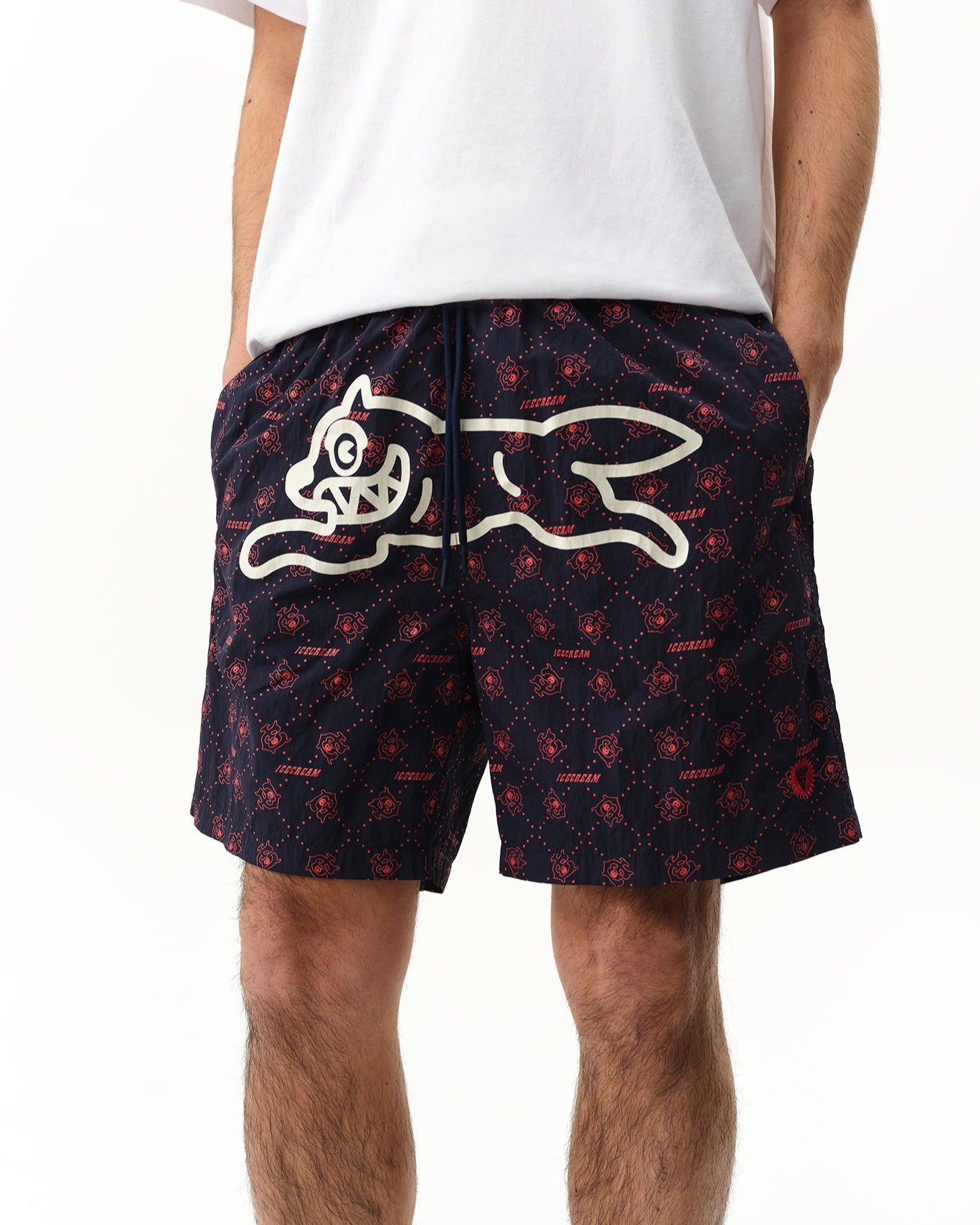 Monogram Running Dog Swim Shorts