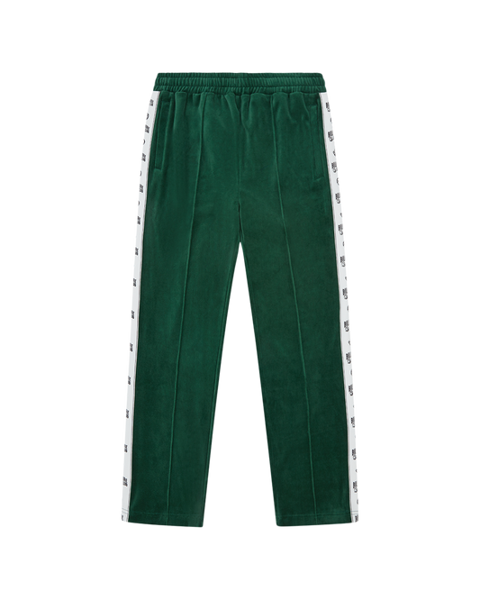 Small Arch Logo Taped Velour Track Pant
