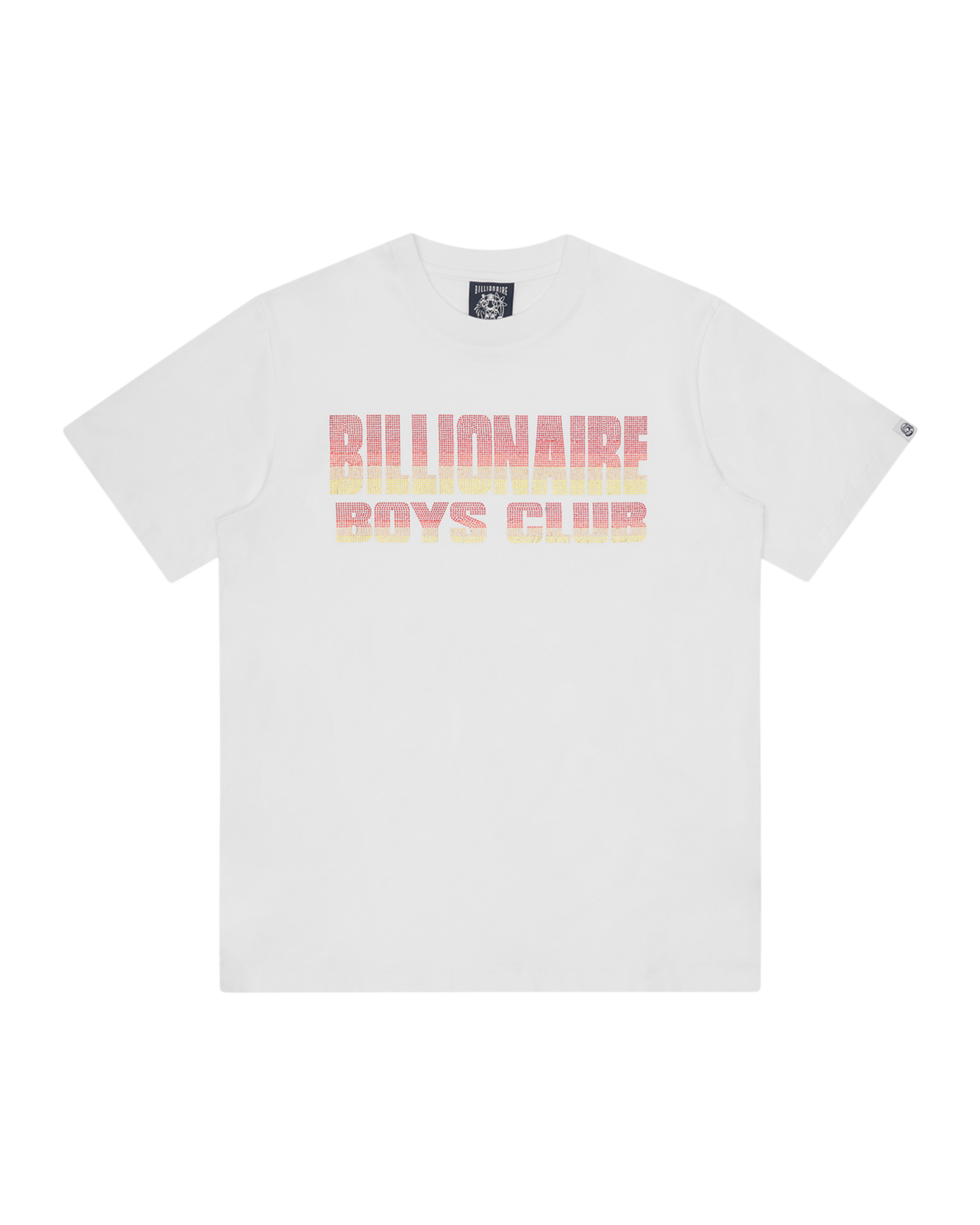 Straight Logo Gradient Diamonte T-Shirt