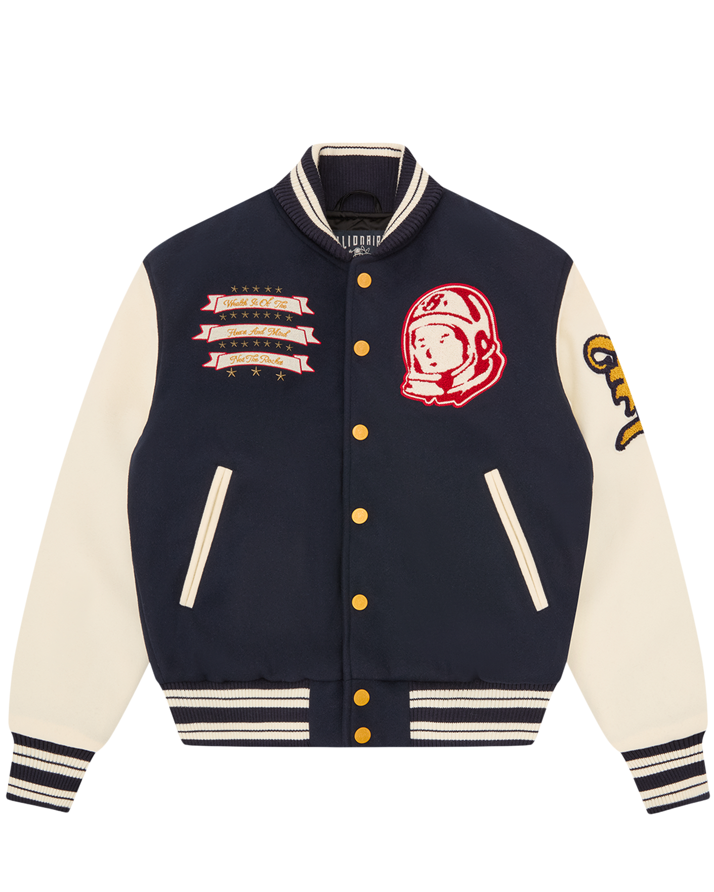 Fanfare Script Wool Varsity Jacket
