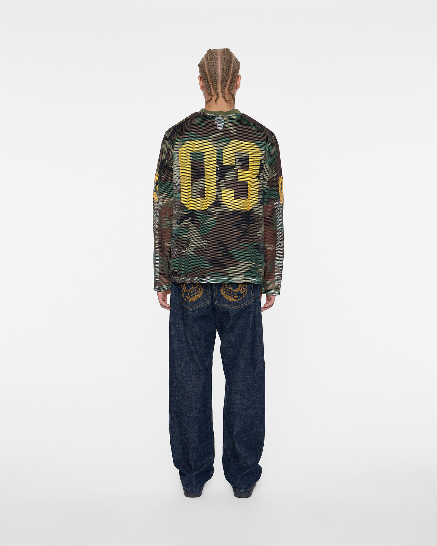 Camo Curve SS Knit (Boxy Fit)