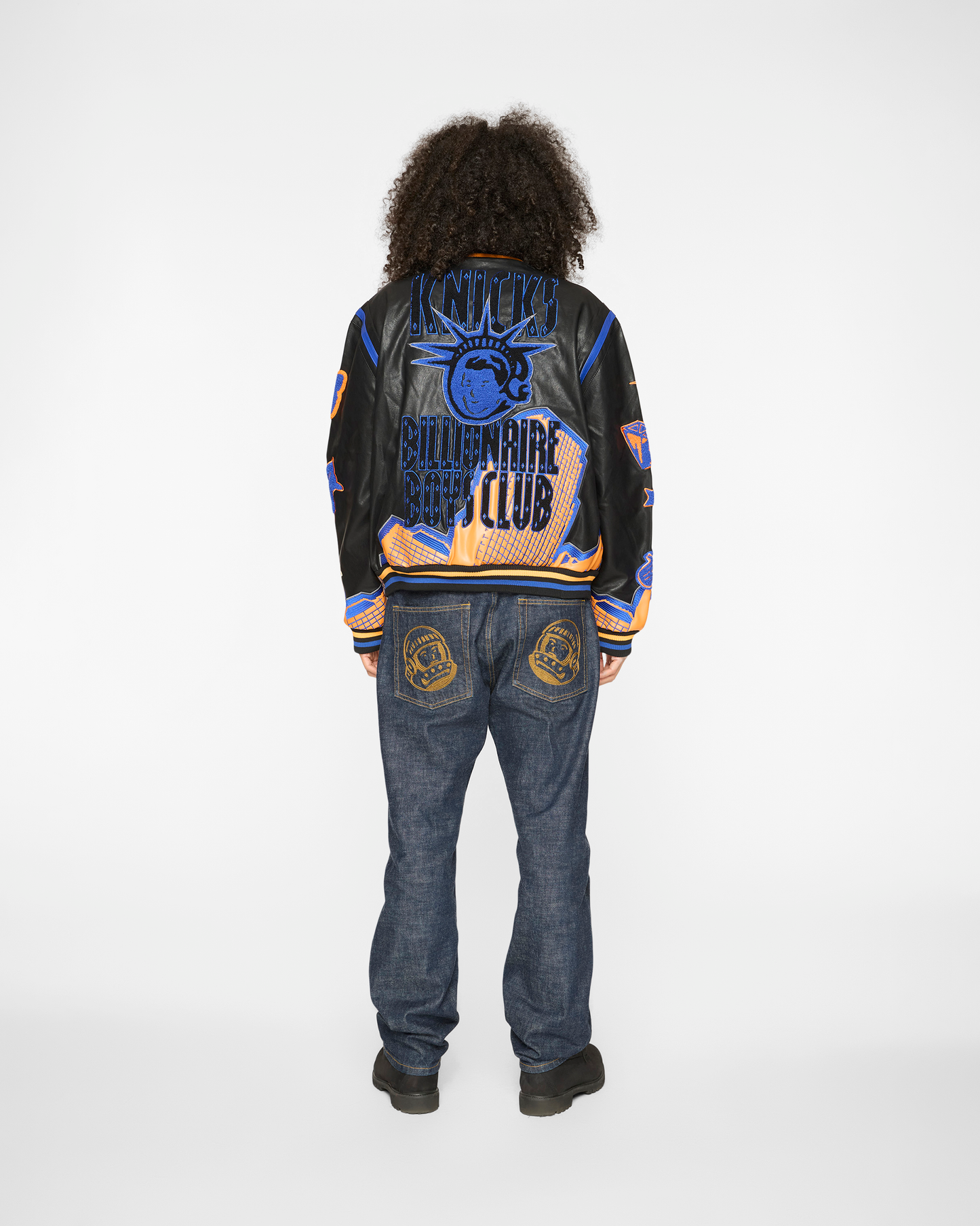 BBC X Jeff Hamilton Knicks Varsity Jacket