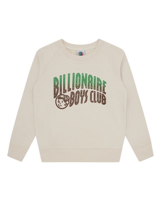 Kids Gradient Arch Logo Crewneck