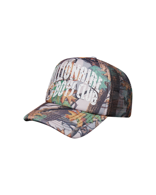 Kids Tree Camo Arch Logo Trucker Cap