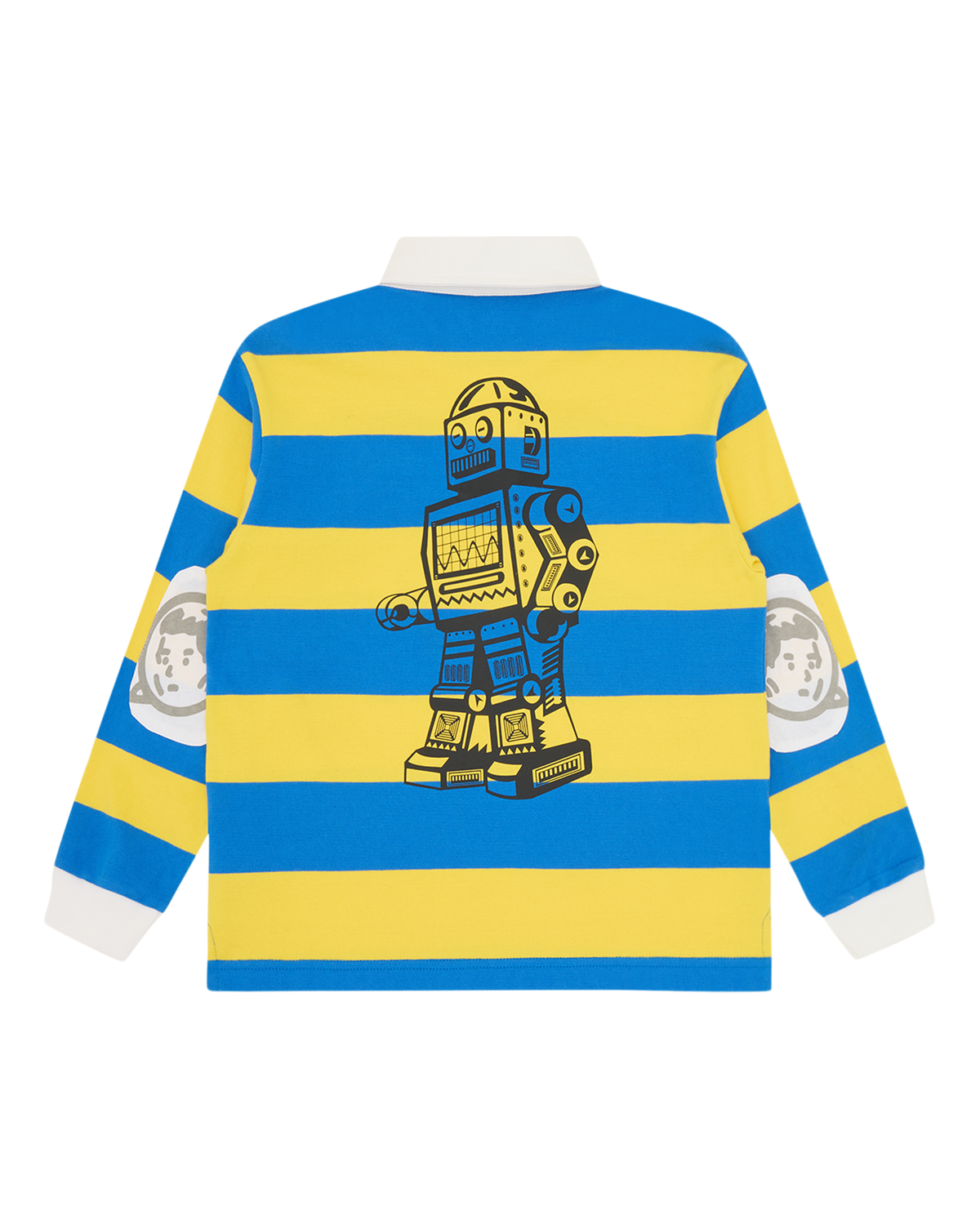 Kids Robot Striped Rugby Shirt