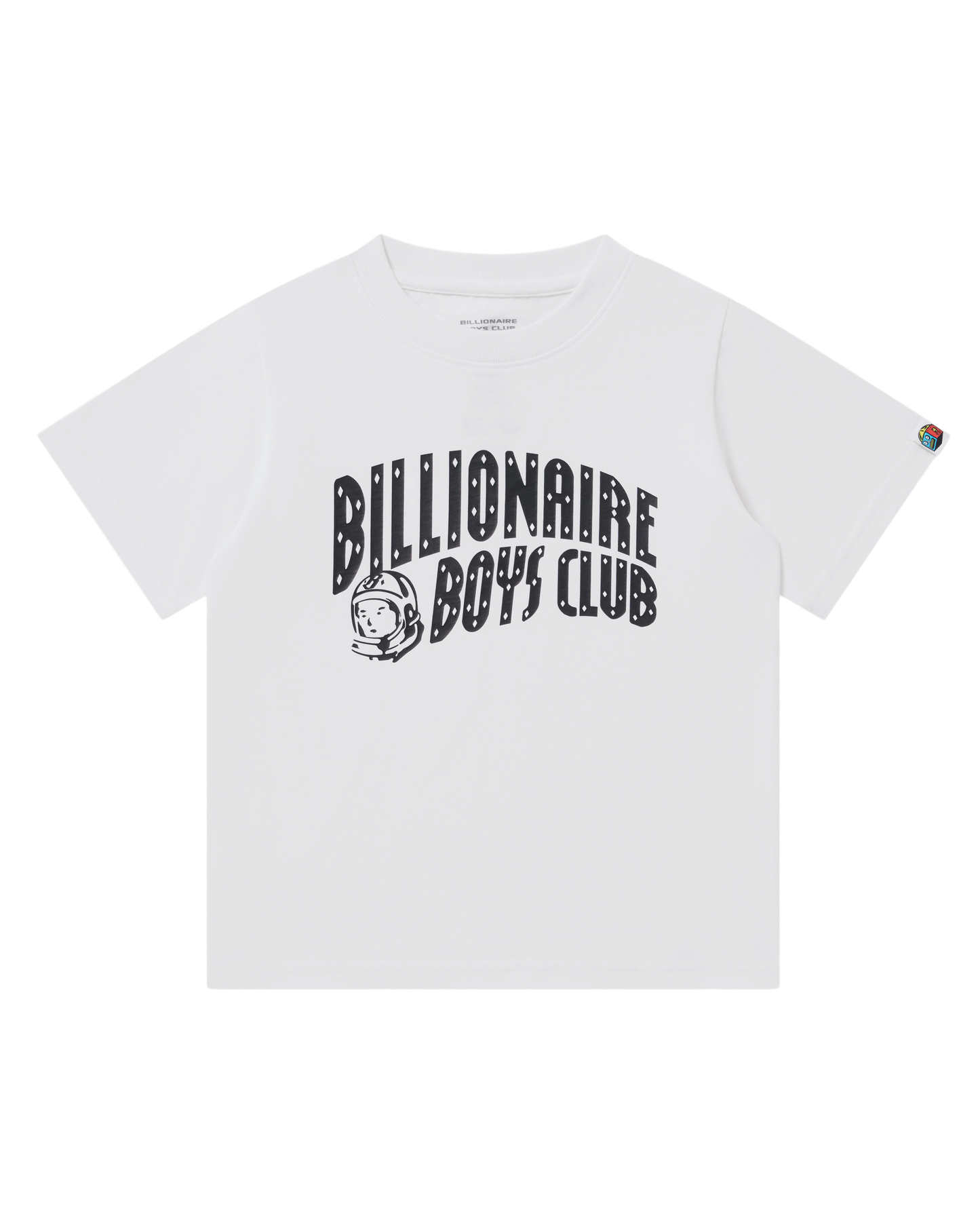 Camiseta clásica para niños con logo curvo