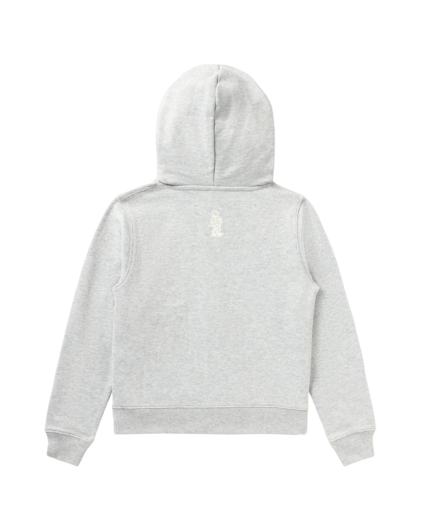 Kids Classic Curve Logo Zip Hoodie