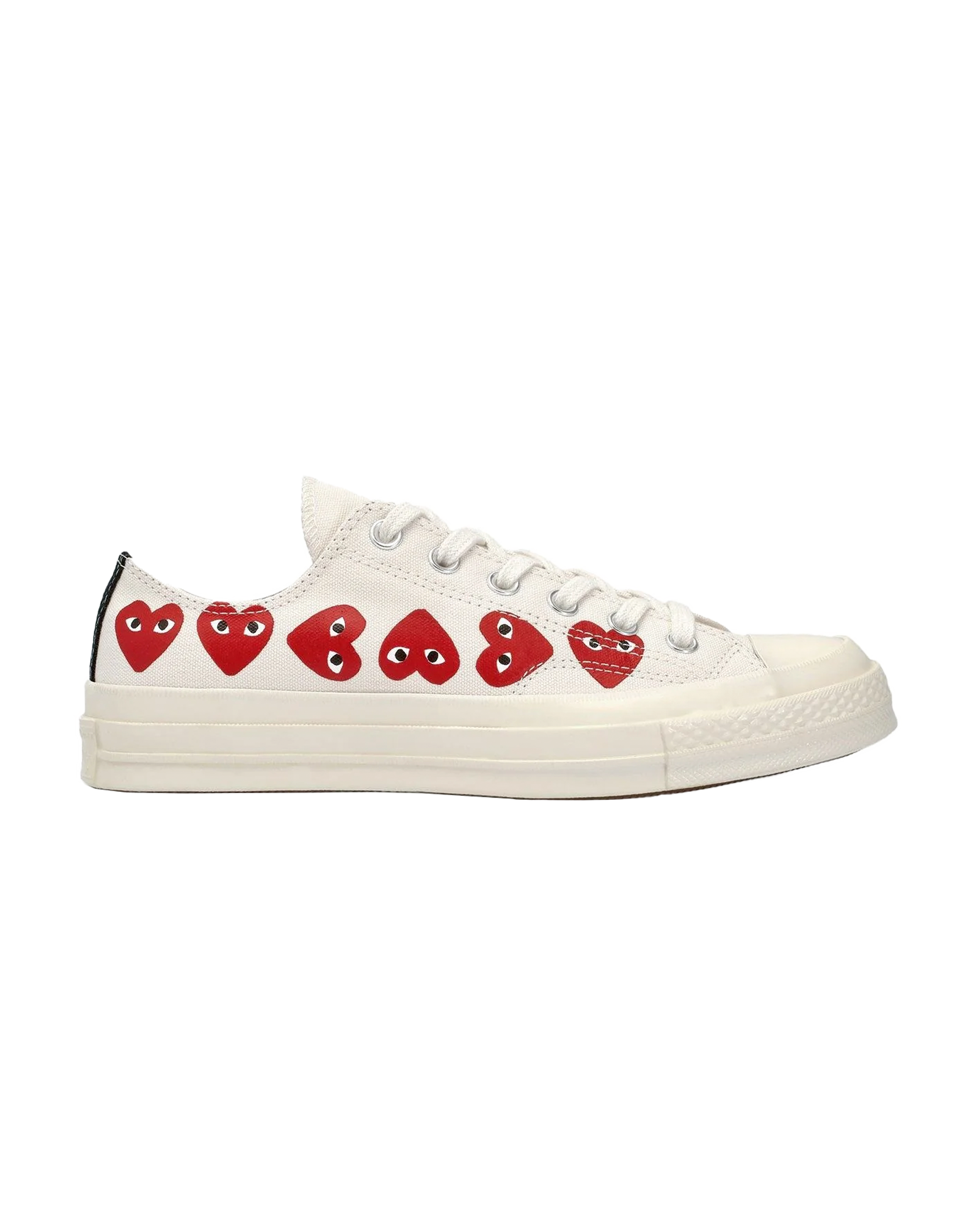Comme des Garcons Play x Converse Multi Heart Chuck 70 Low in White