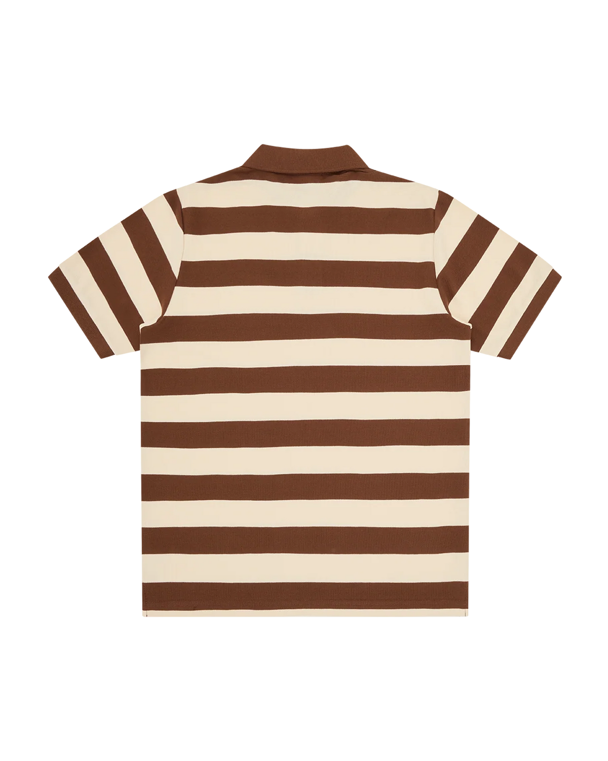 Running Dog Striped Polo Shirt