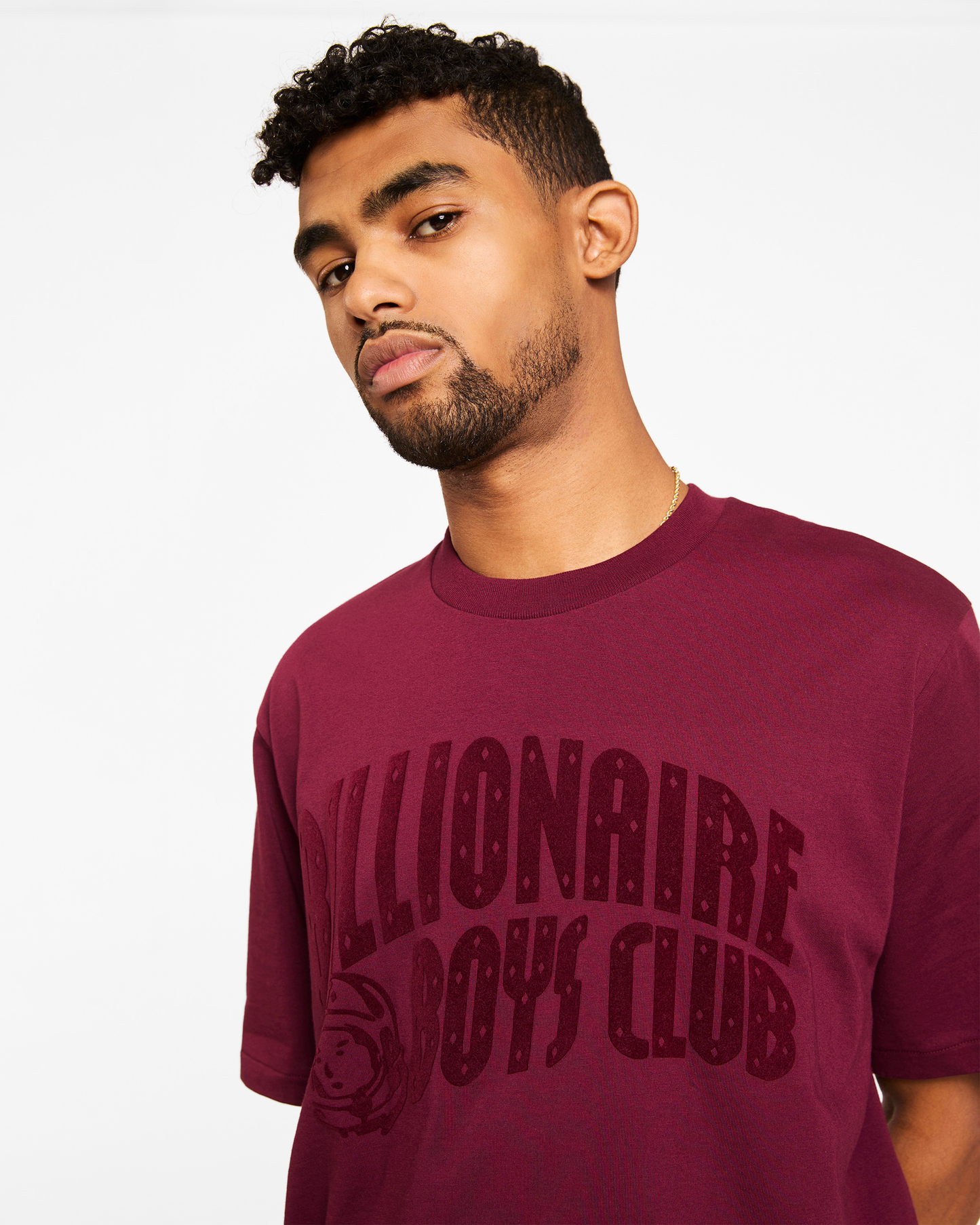 Flocked Logo Tee