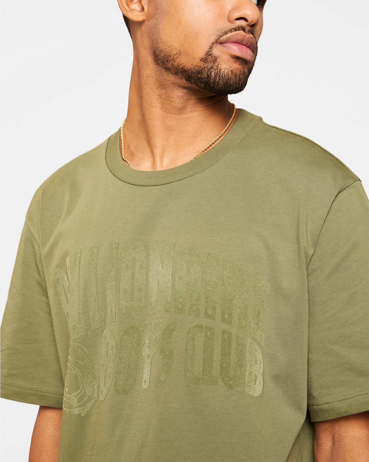 Flocked Logo Tee