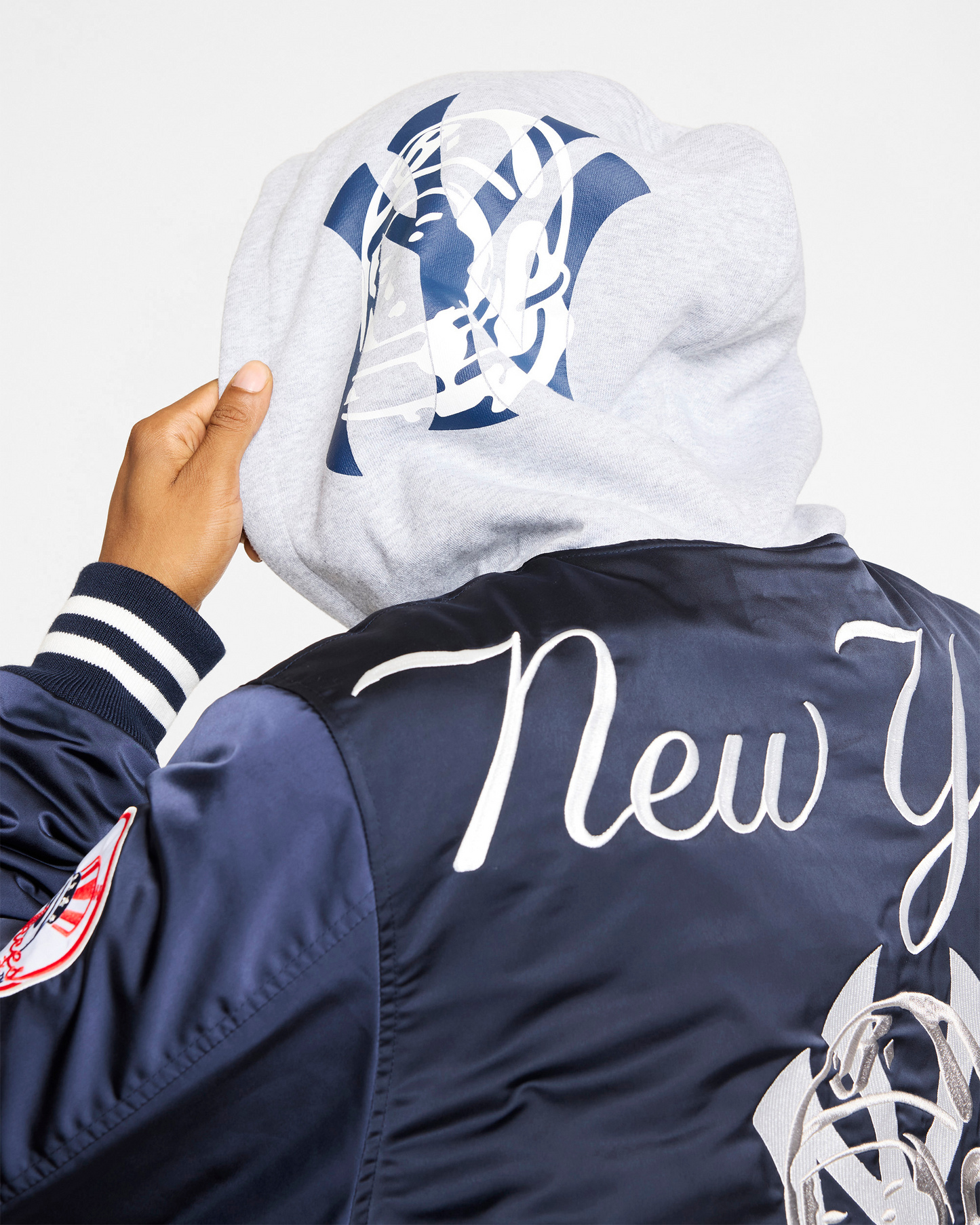 NY Yankees Satin Stadium Jacket