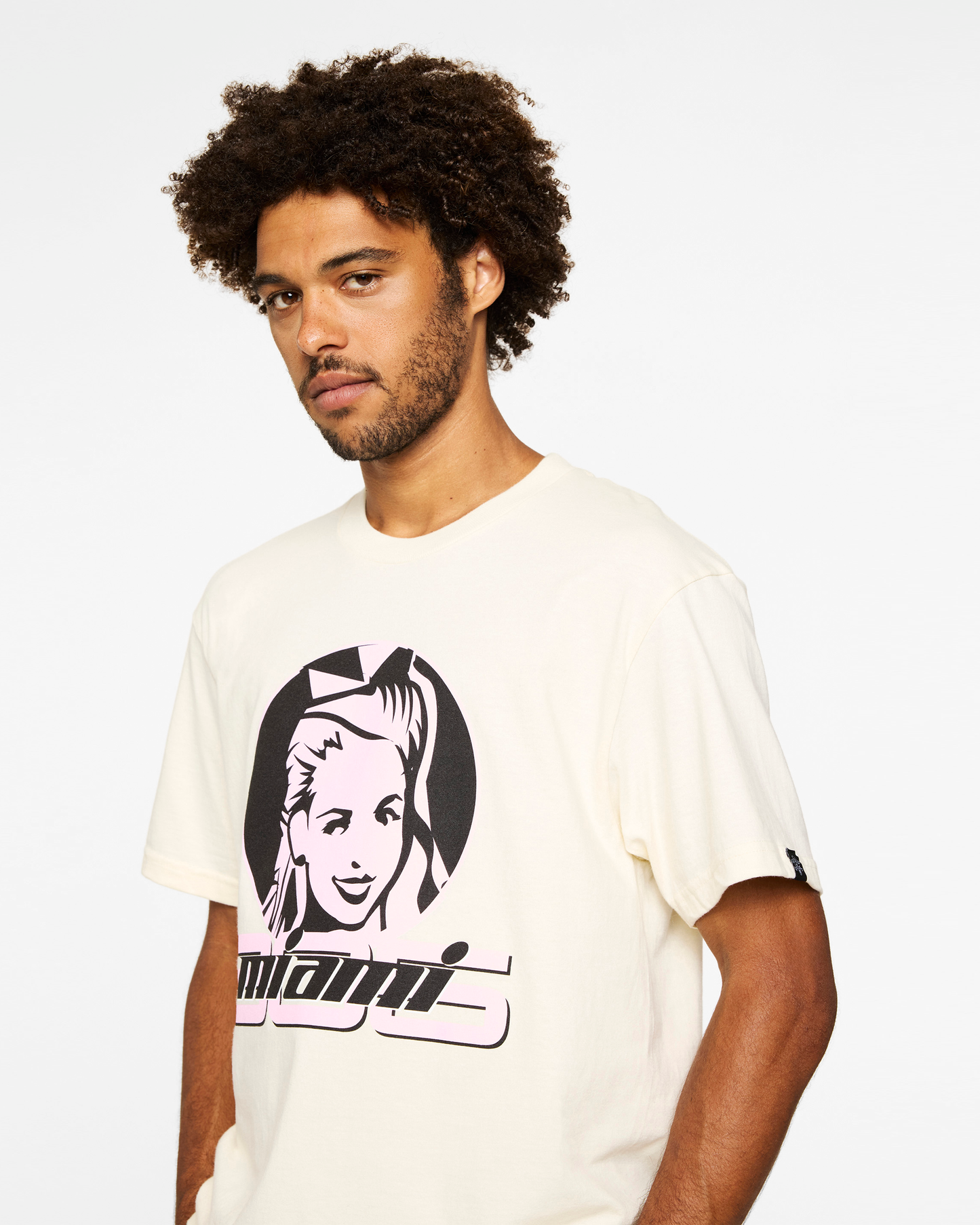 Pink Badge Tee