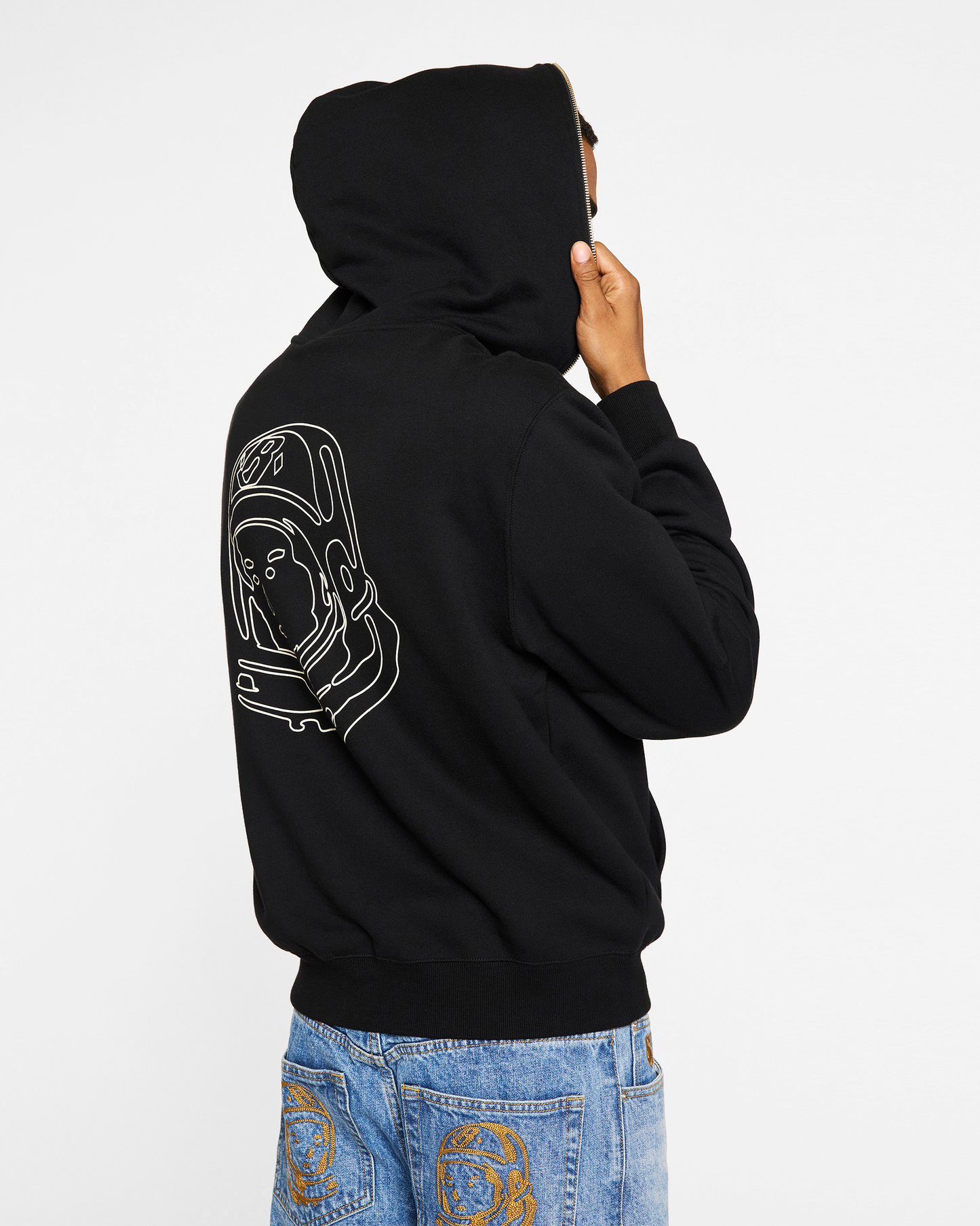 Small Curve Zip Hoodie
