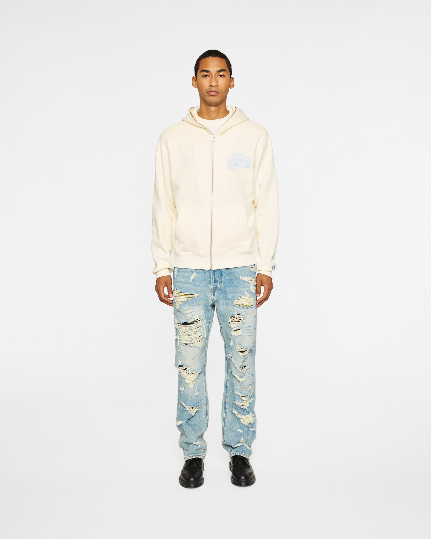 Small Curve Zip Hoodie