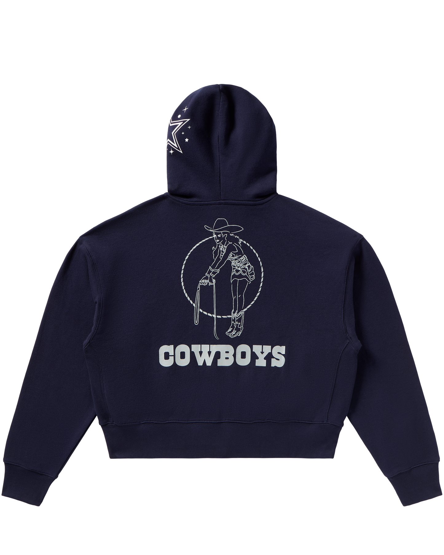 Dallas Cowboys Cropped Hoodie
