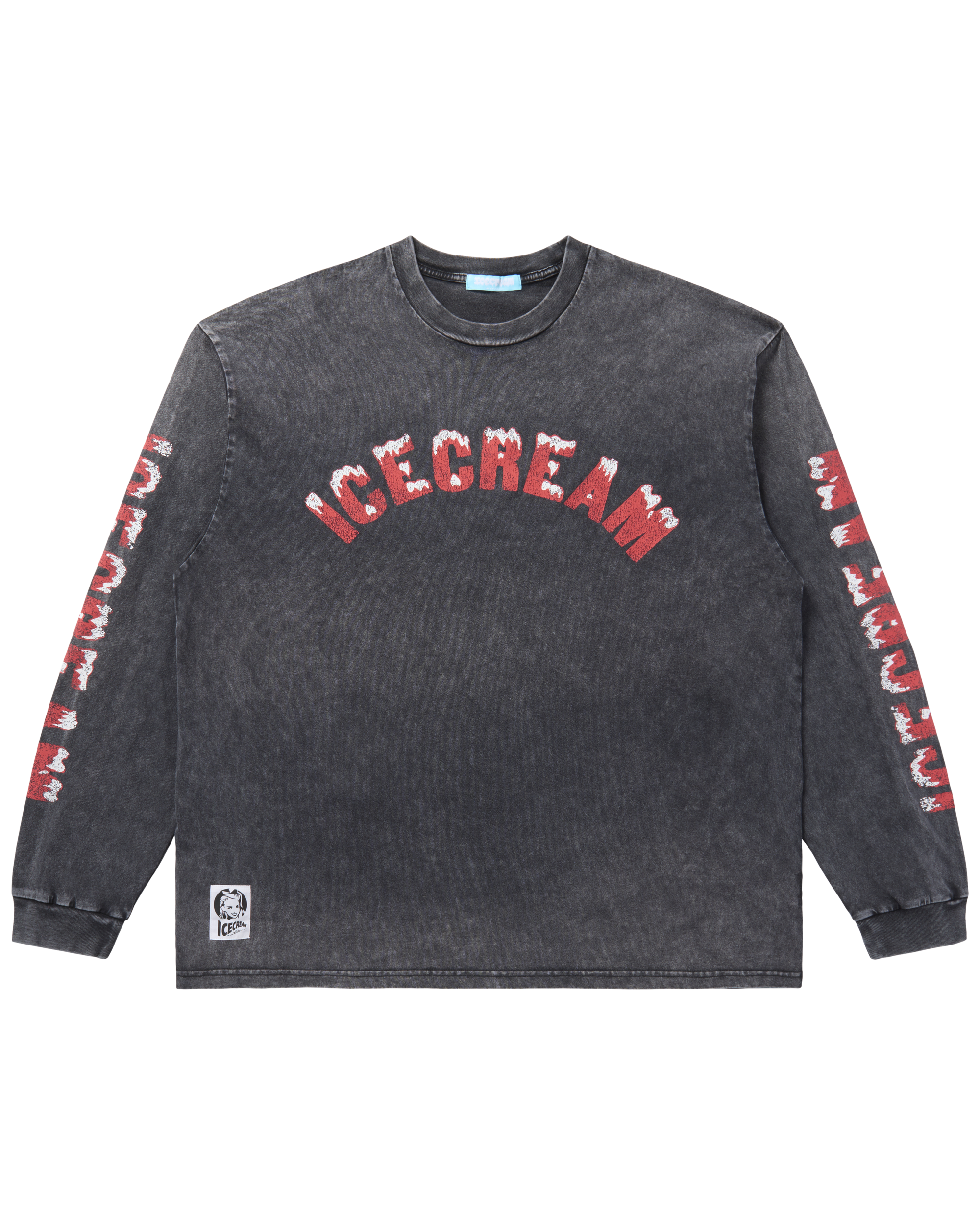 【ICECREAM】コットンLS T-SHIRT RUNNING DOG Damaged Cotton LS T-Shirt Running Dog – Billionaire Boys Club