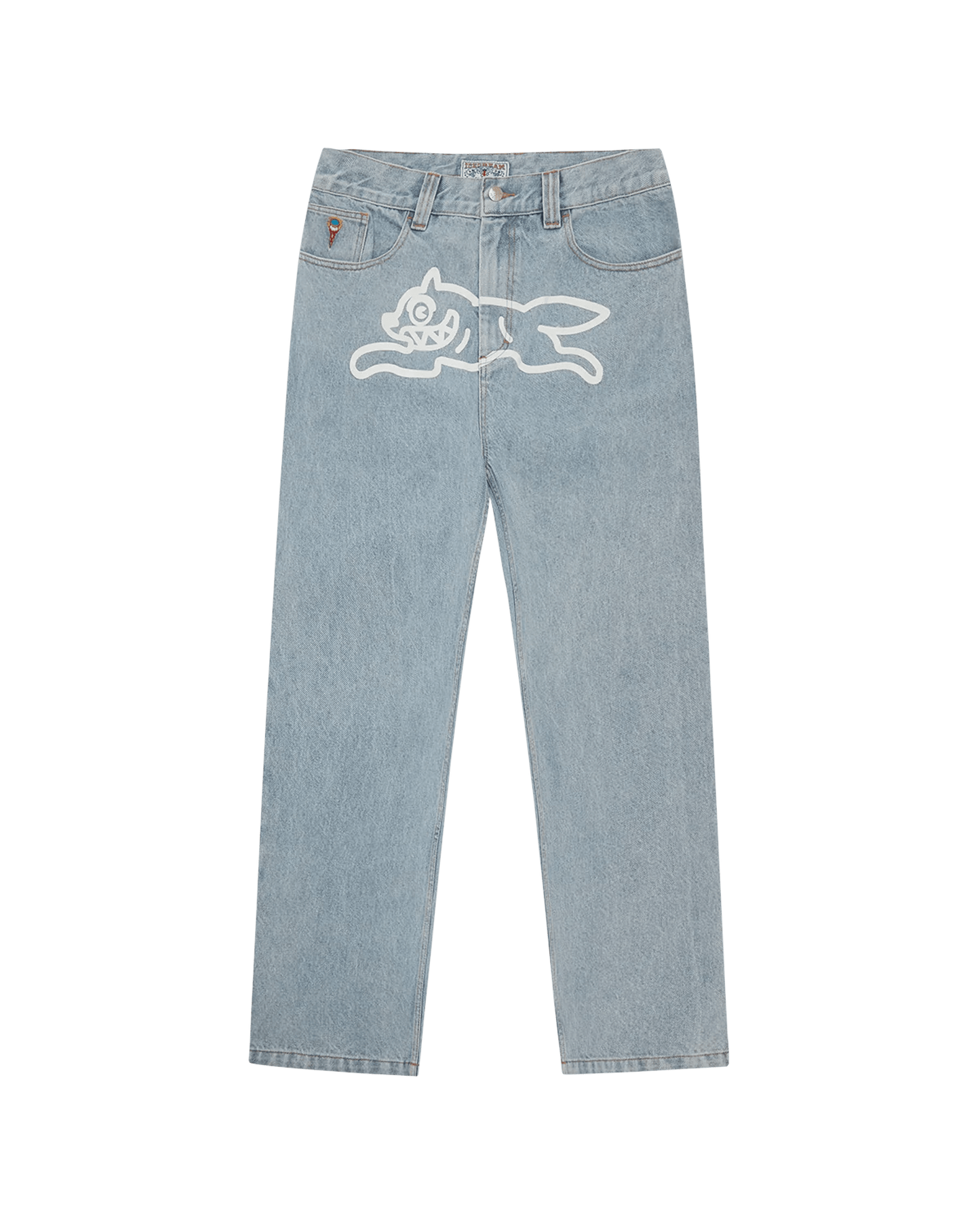 Running Dog Double Scoop Denim Pant - Icecream Europe