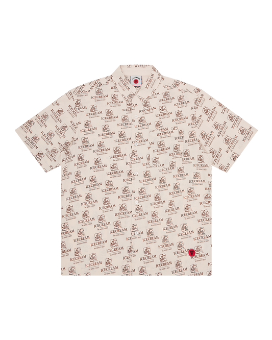 Repeat Print SS Shirt