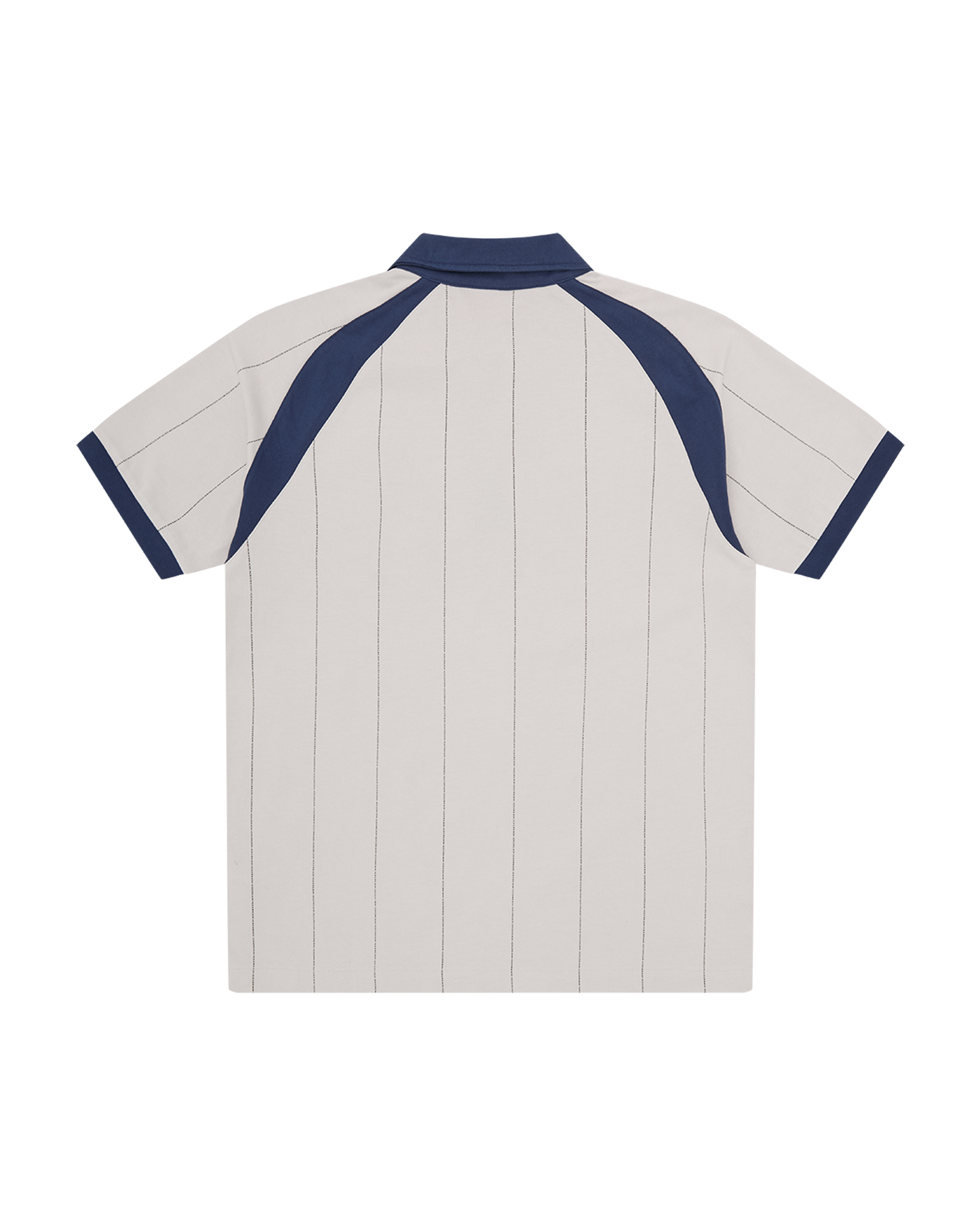 Raglan Pinstripe Polo Shirt