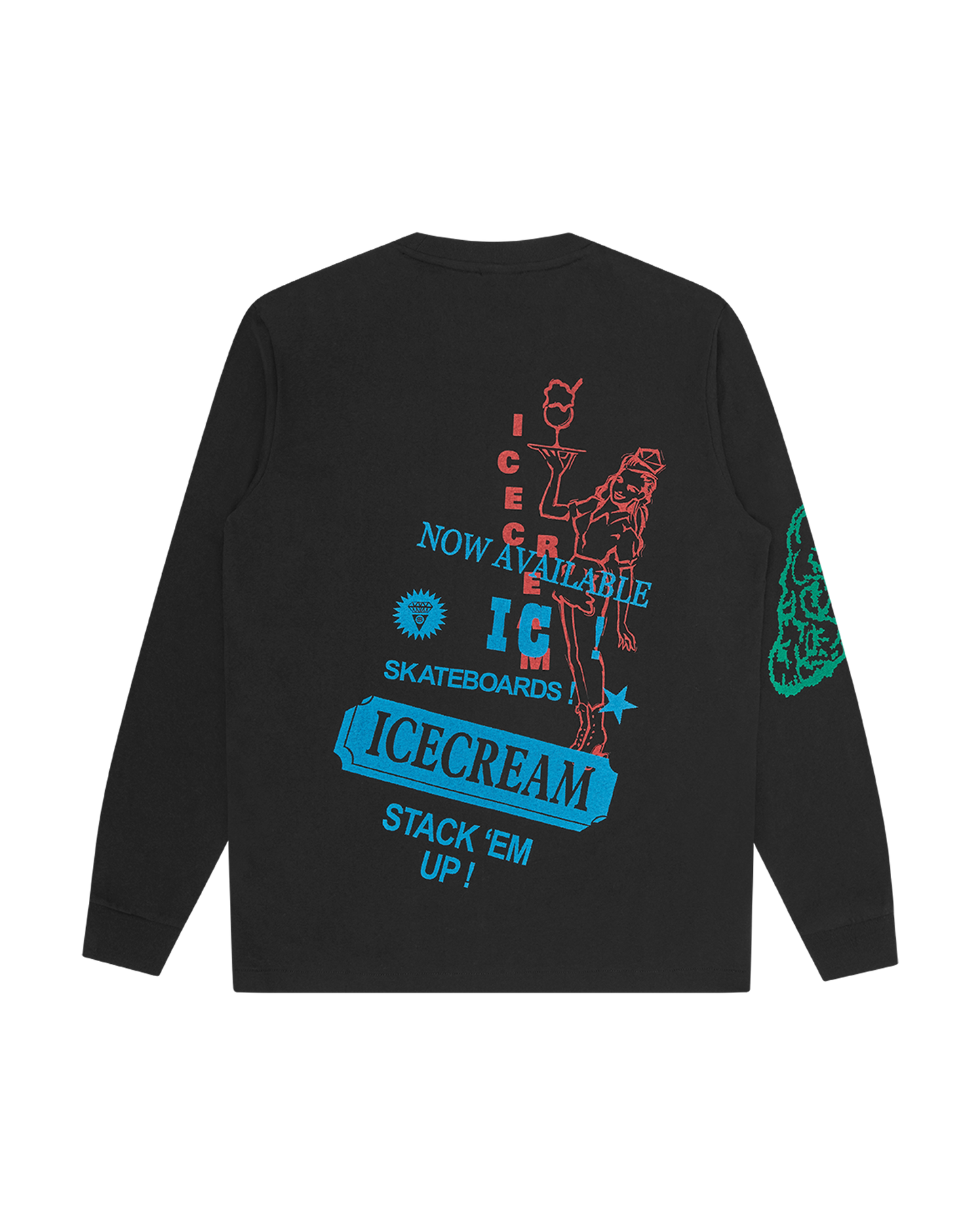 Multi Graphic LS T-Shirt