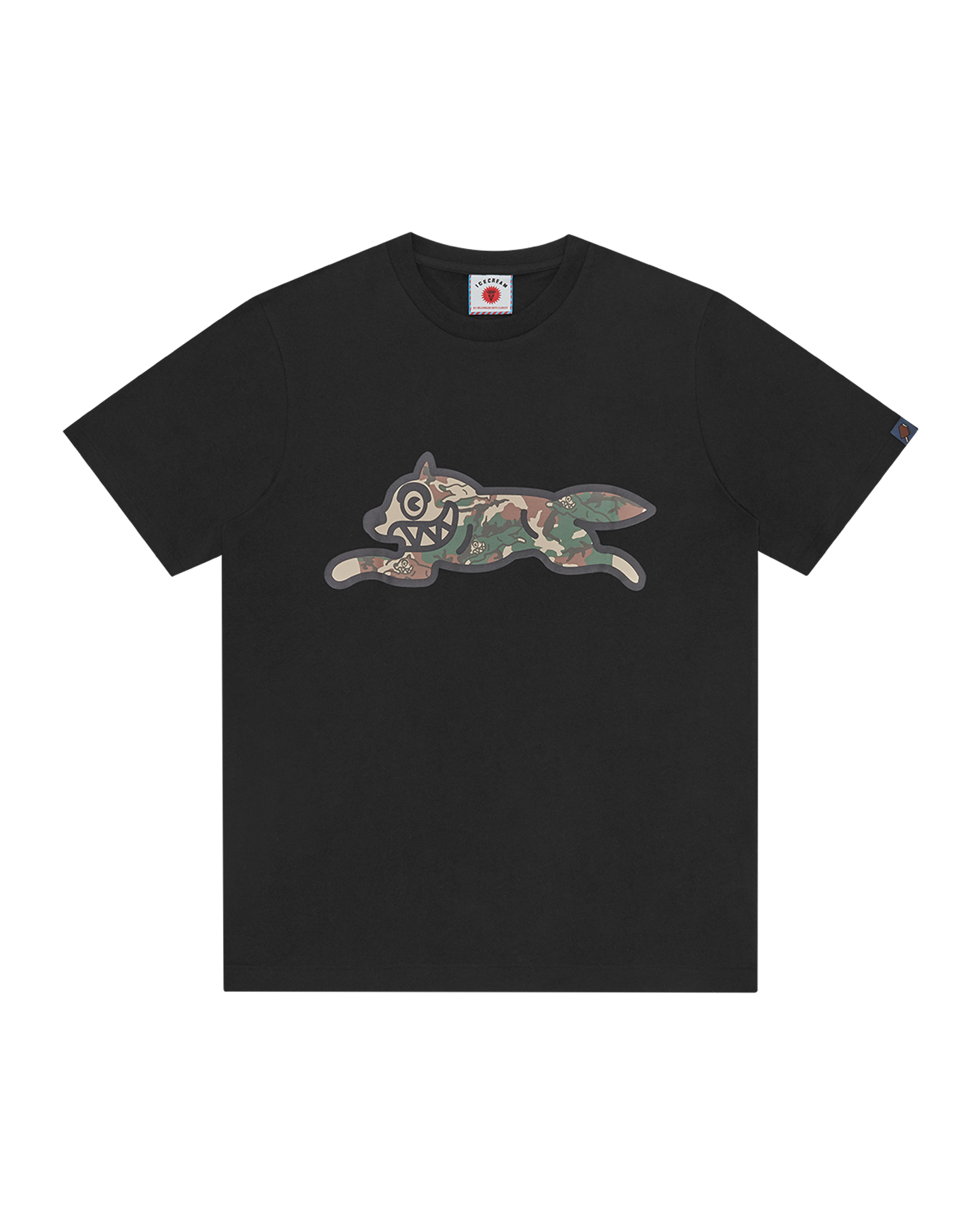 Woodland Camo Running Dog T-Shirt
