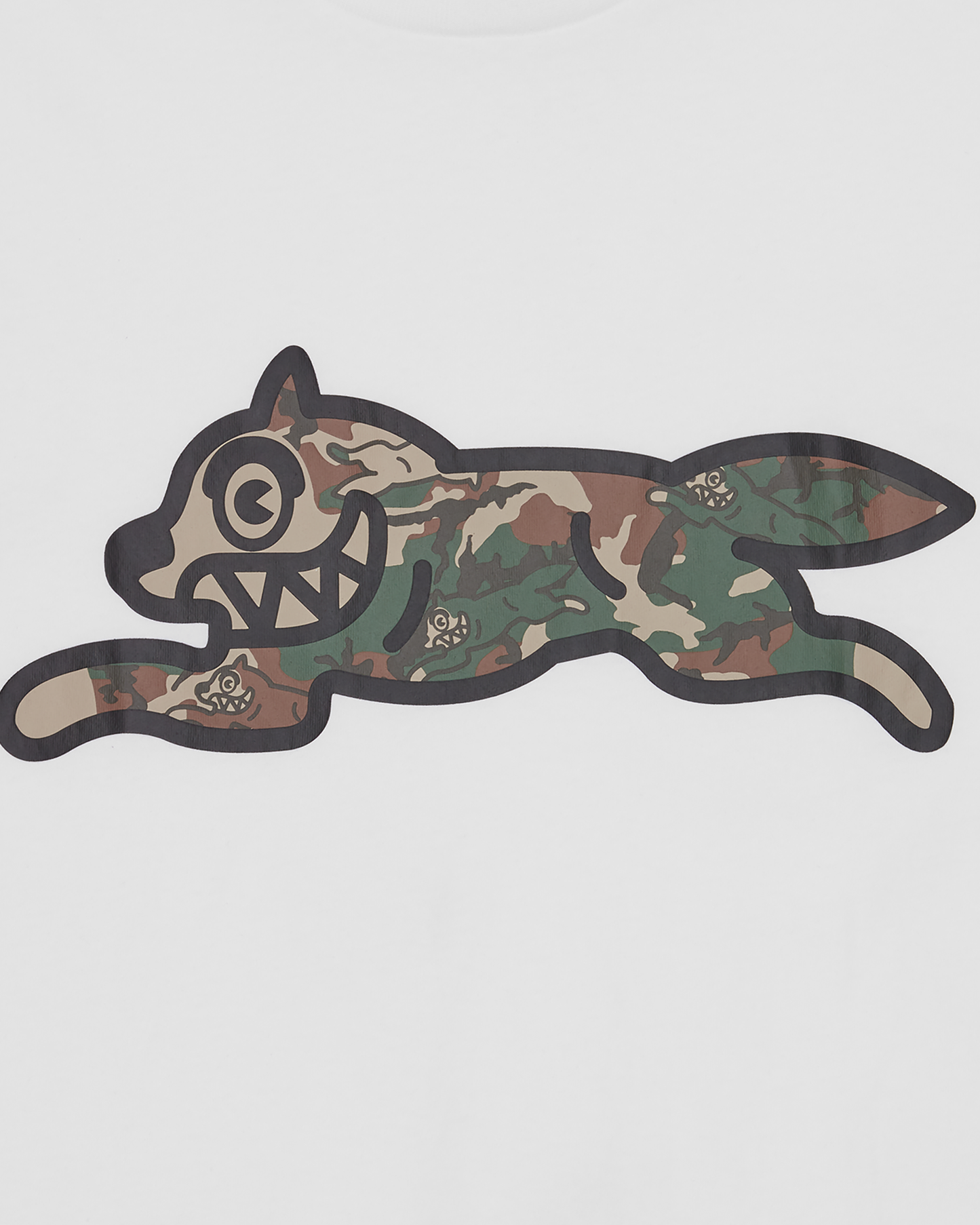Woodland Camo Running Dog T-Shirt