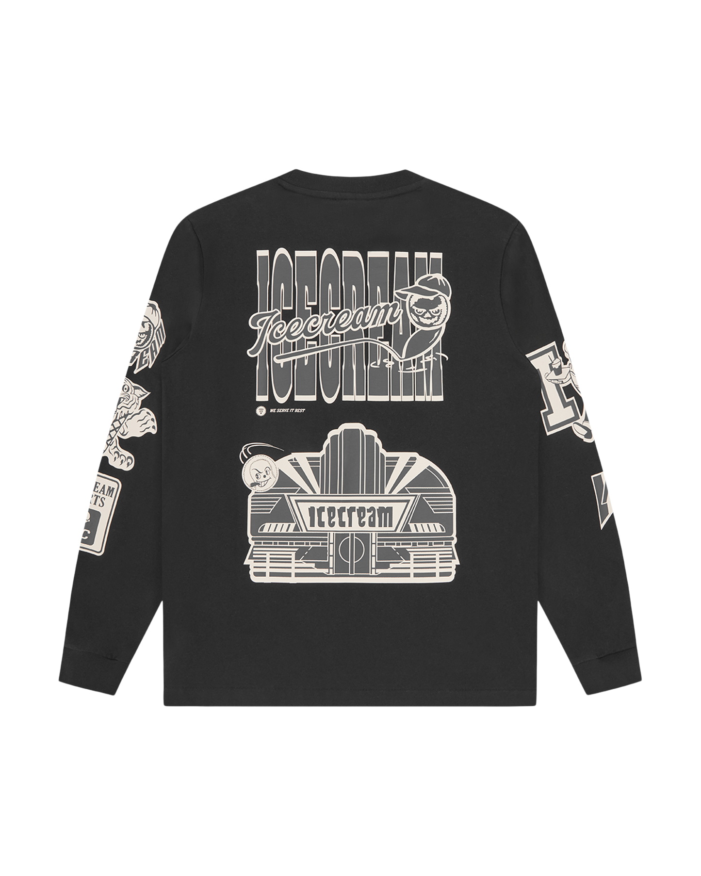 Multi Graphic LS T-Shirt