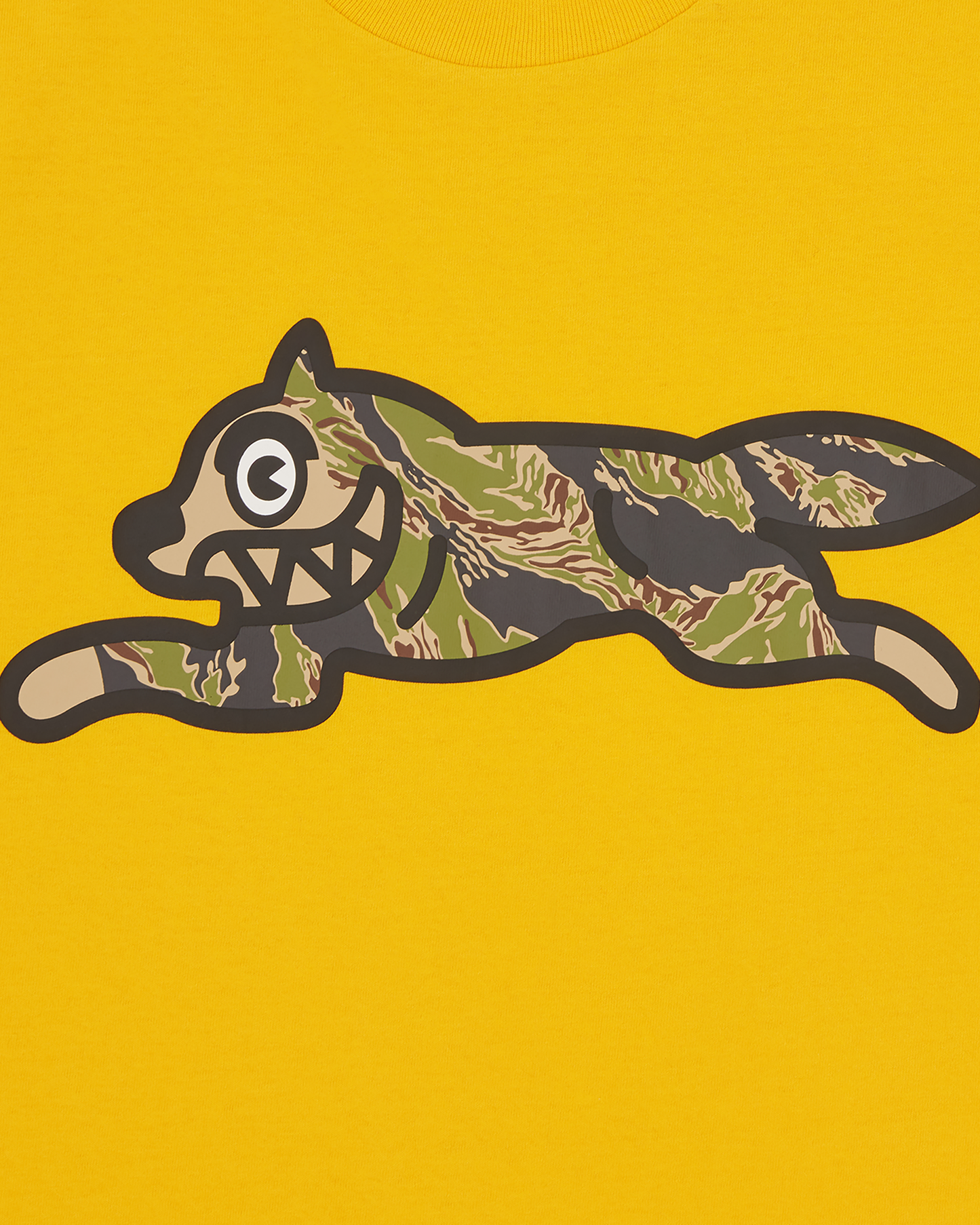 Tiger Stripe Running Dog T-Shirt