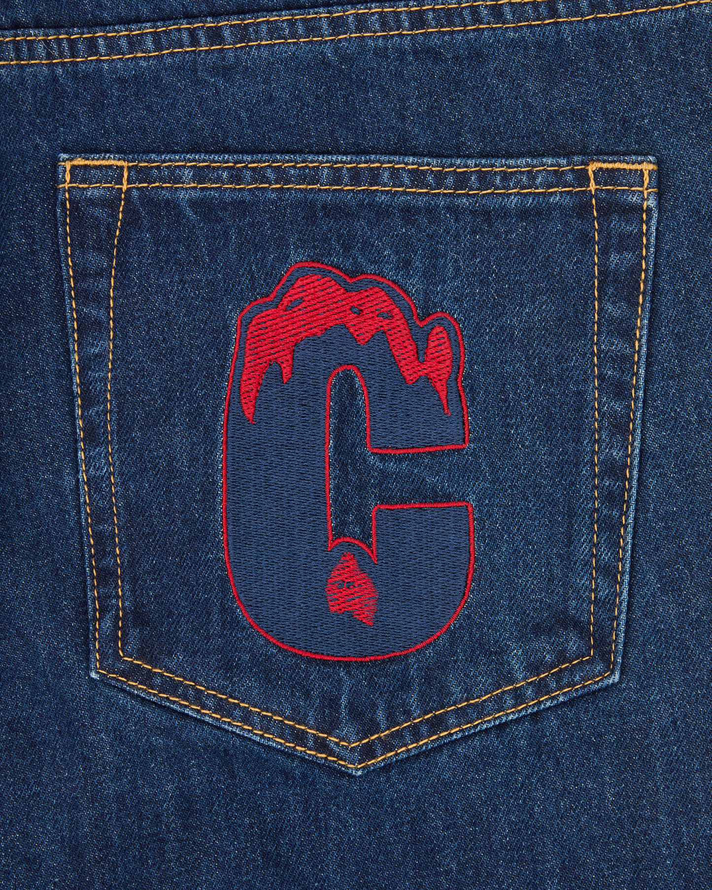 Crystal Running Dog Denim Pant