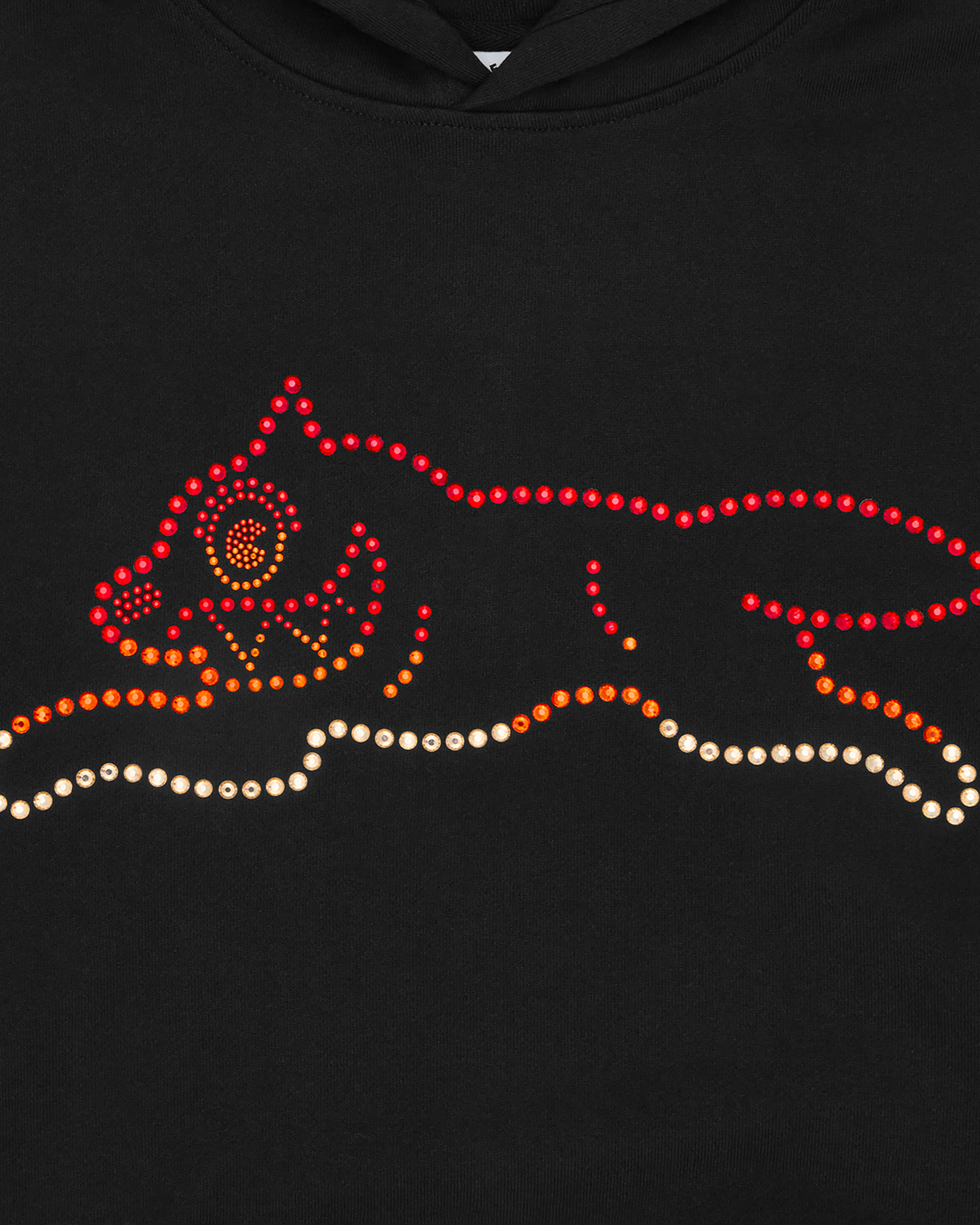 Crystal Running Dog Popover Hood