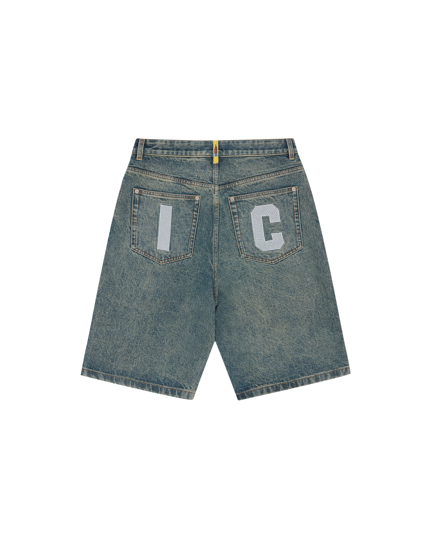 Running Dog Denim Shorts