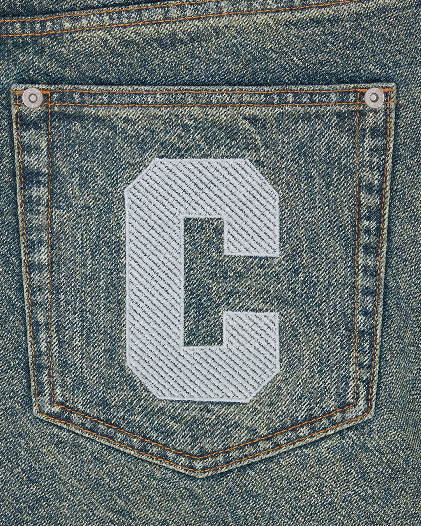 Running Dog Denim Shorts
