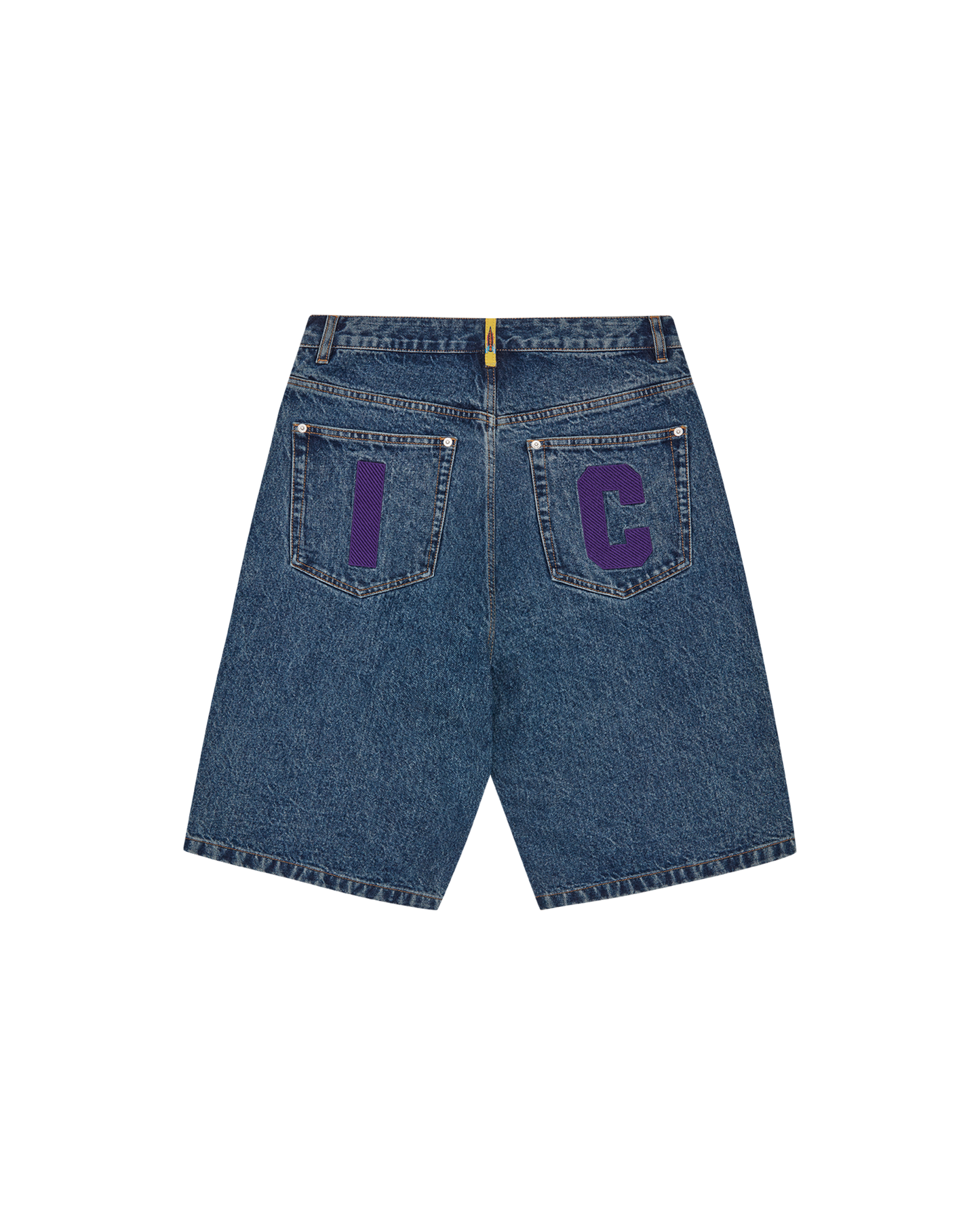 Running Dog Denim Shorts