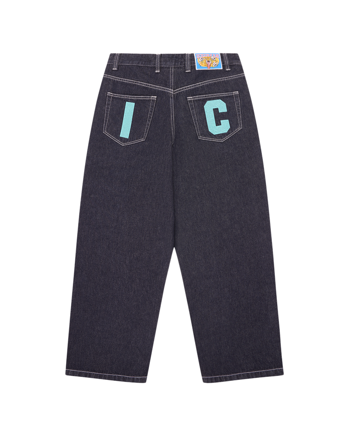 Triple Scoop Running Dog Denim Pants