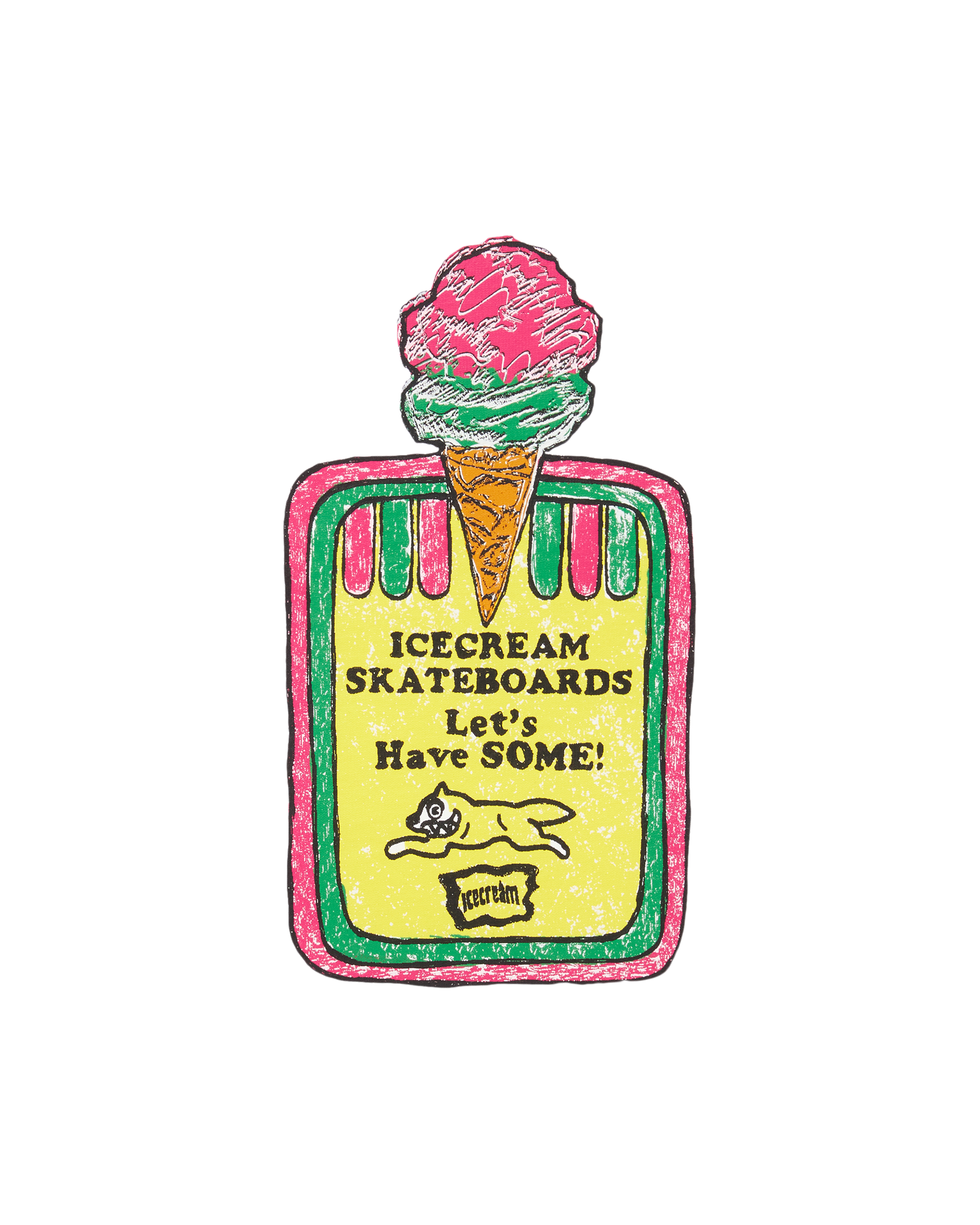 Cotton T-Shirt Icecream Skateboards
