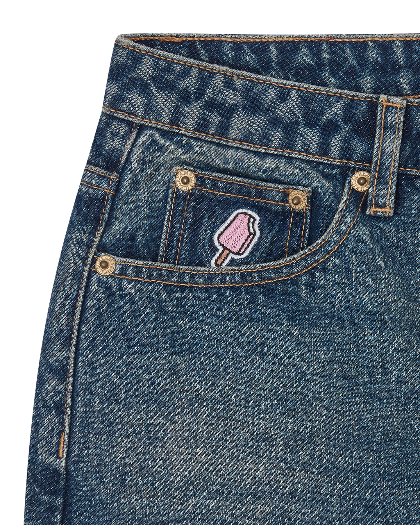 Womens Drippy Denim Pant