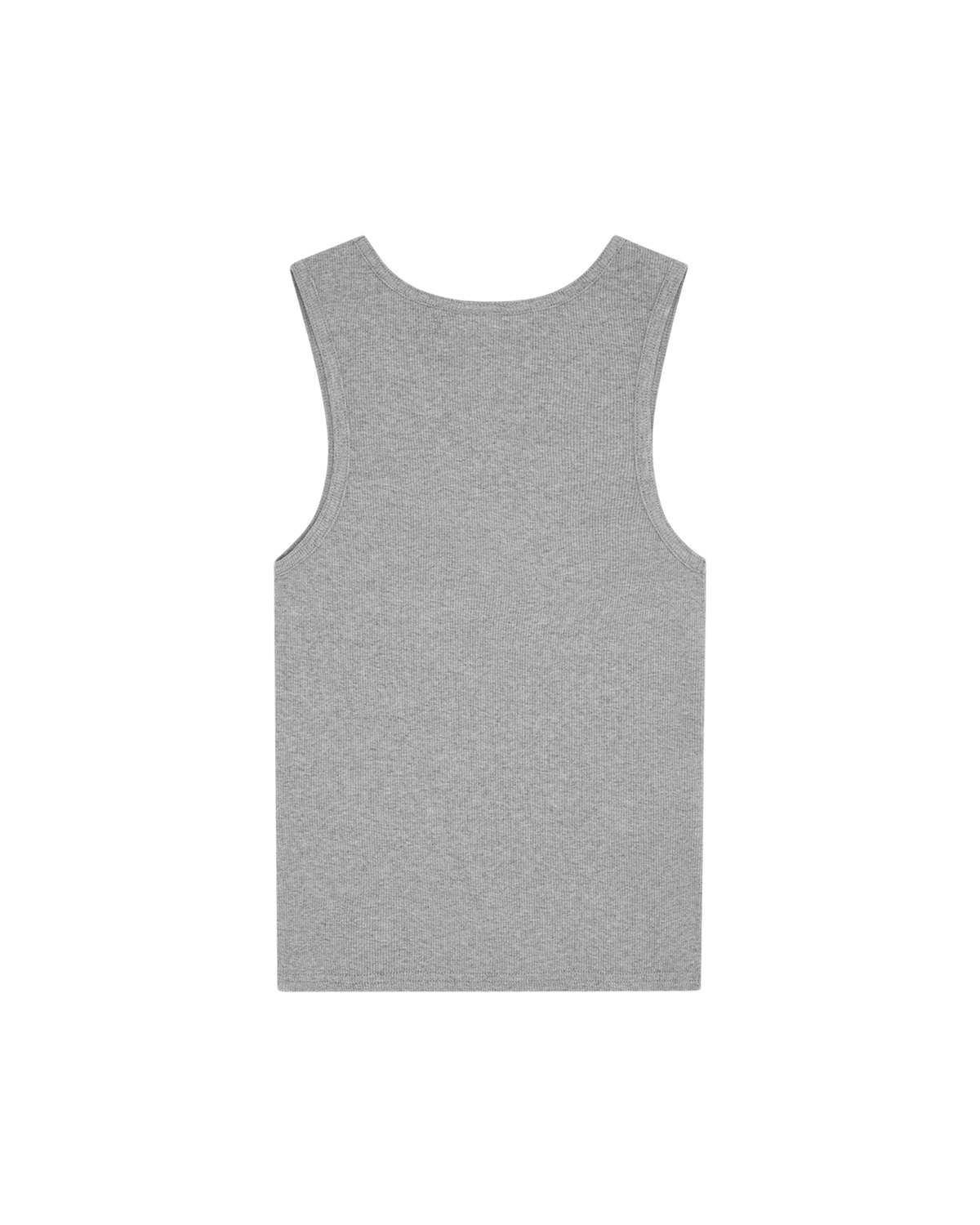 Womens Beaded Running Dog Ribbed Vest