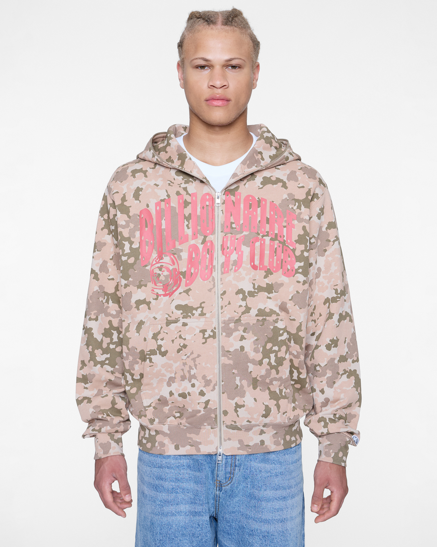 Camo Zip Hoodie