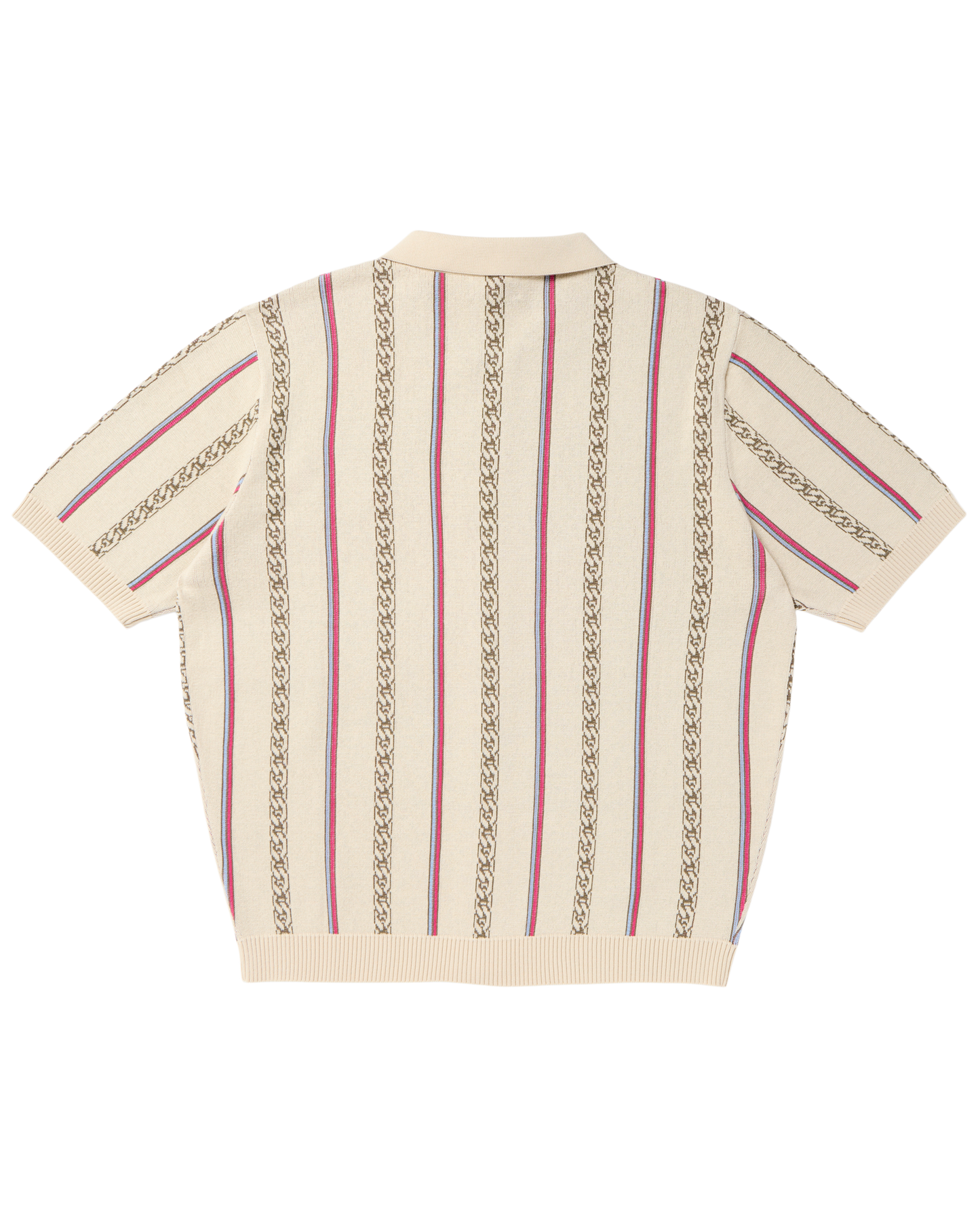 Chain Polo Sweater