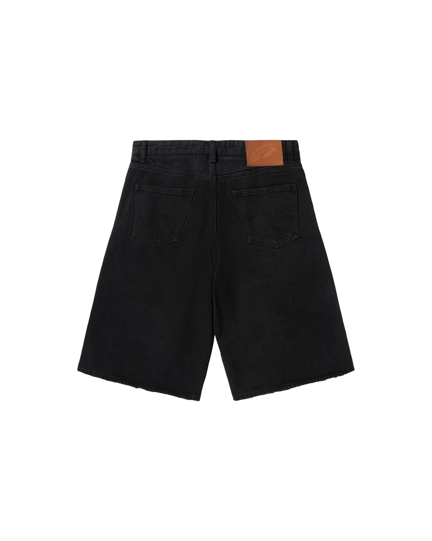 Big Black Jean Shorts
