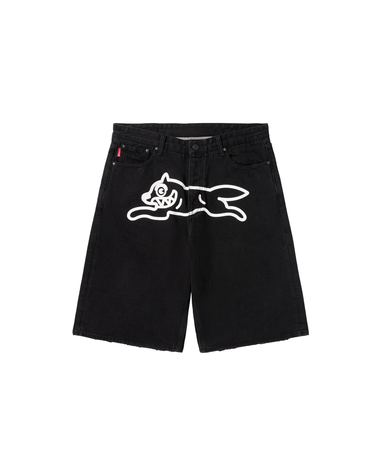 Big Black Jean Shorts