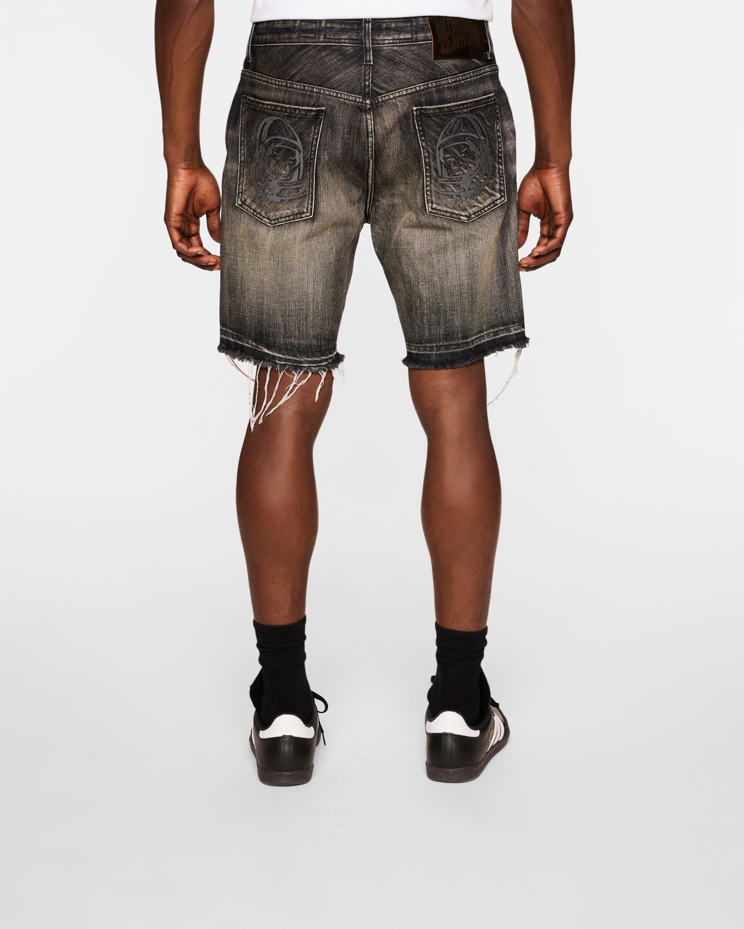 Cadet Crater Black Jean Shorts