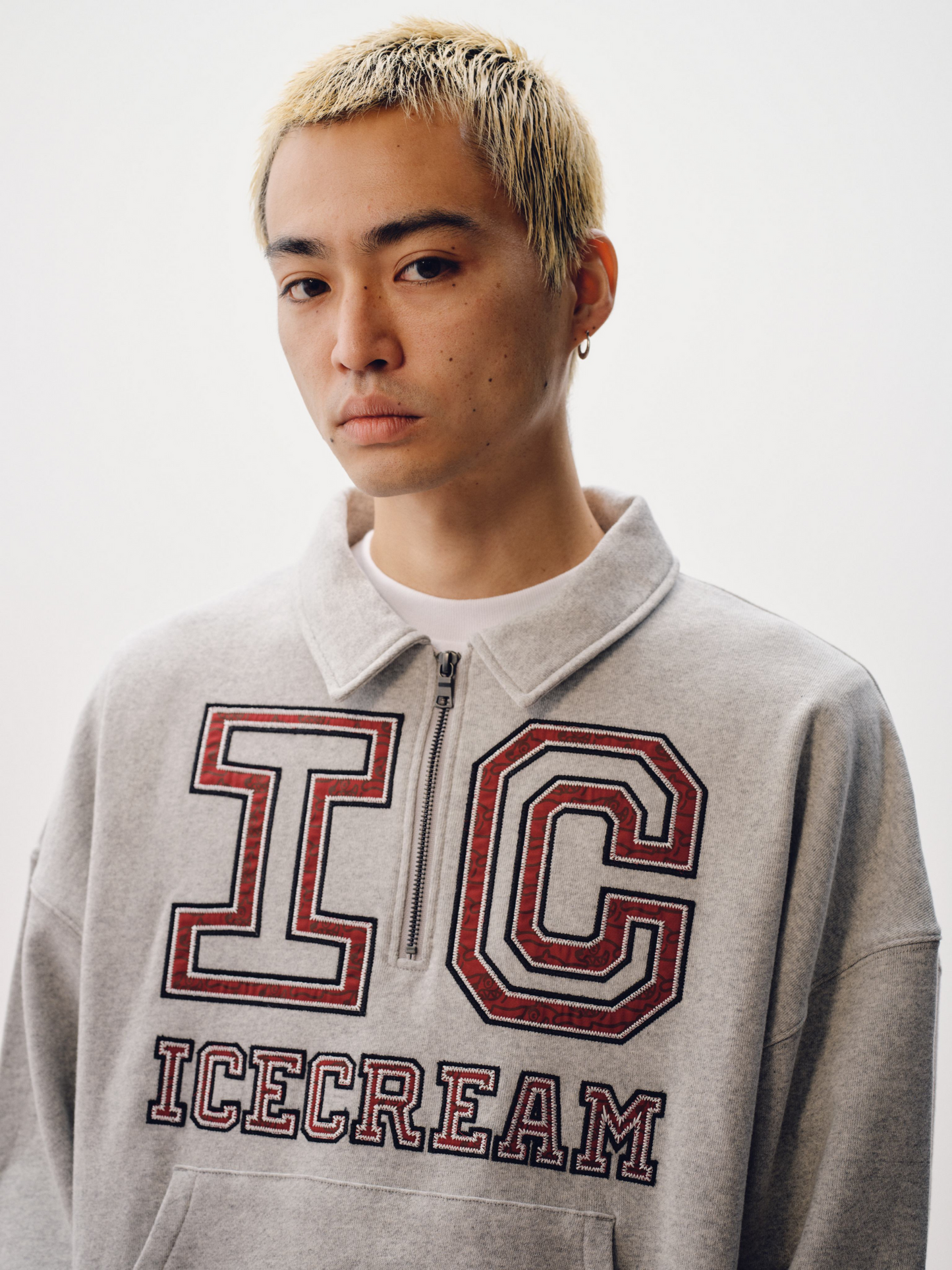 Collegiate Quarter Zip Sweatshirt