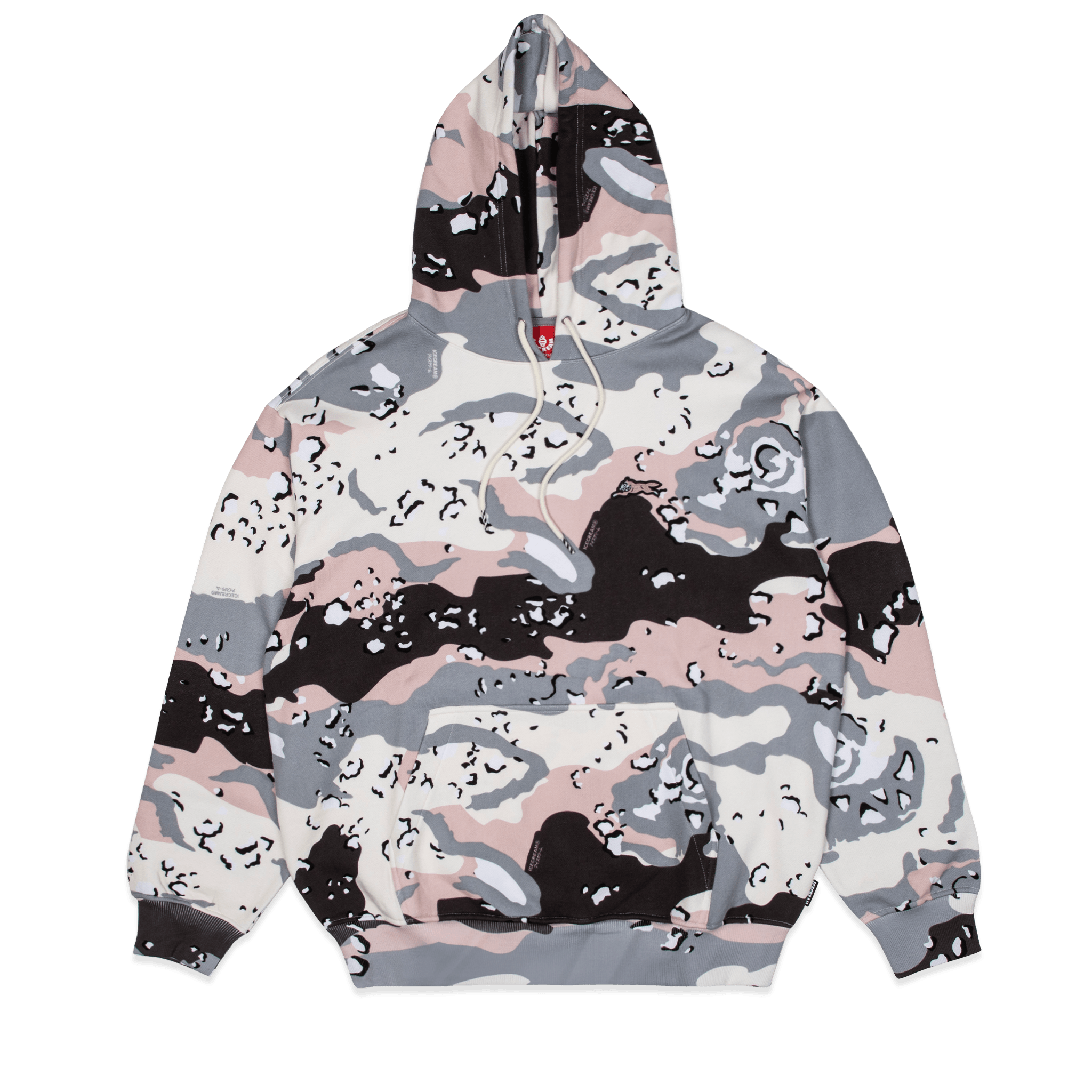 Supreme snow top camo hoodie