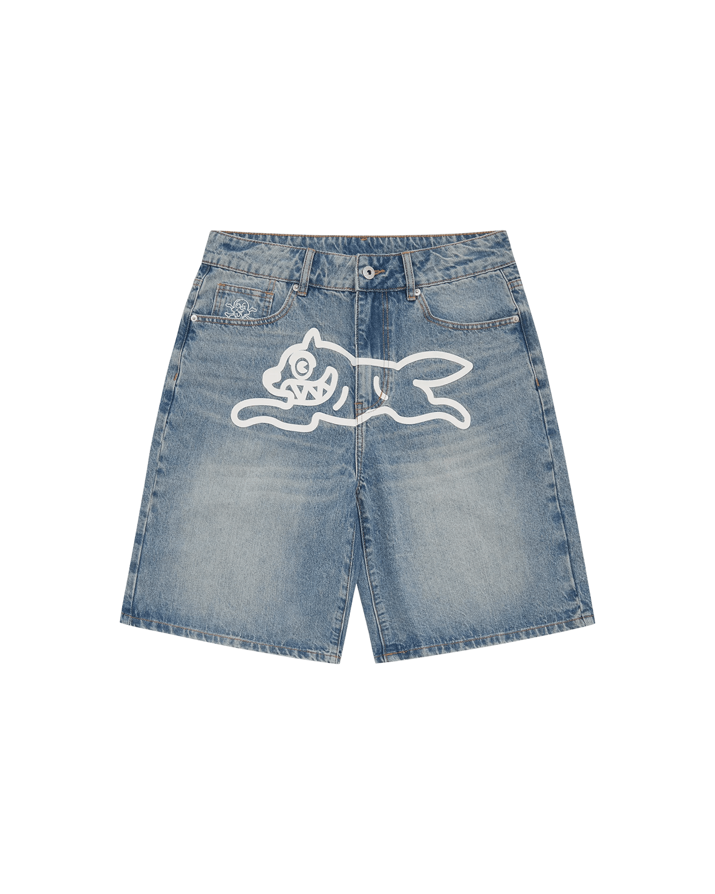 Running Dog Denim Shorts - Icecream Europe