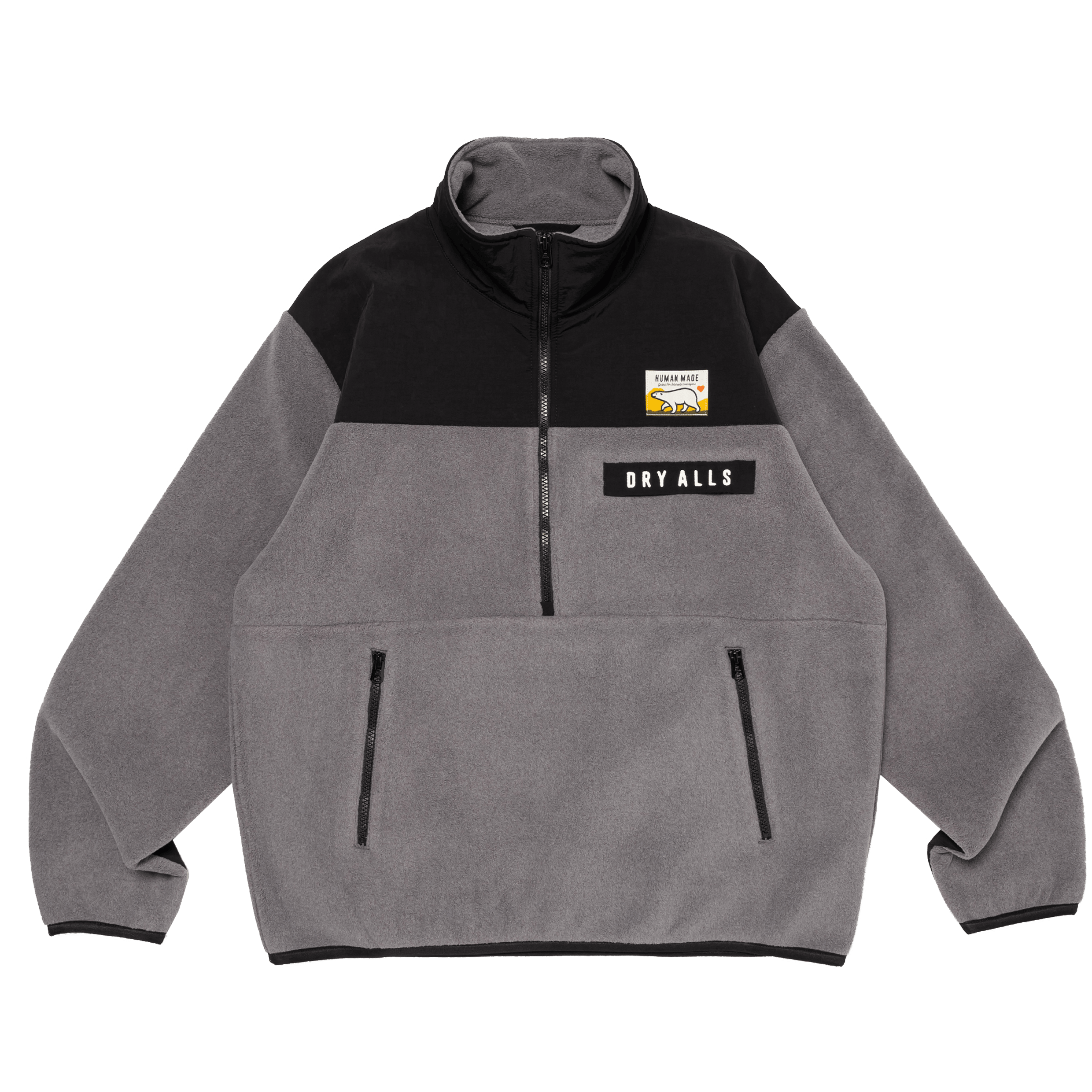 FLEECE HALF- ZIP JACKET